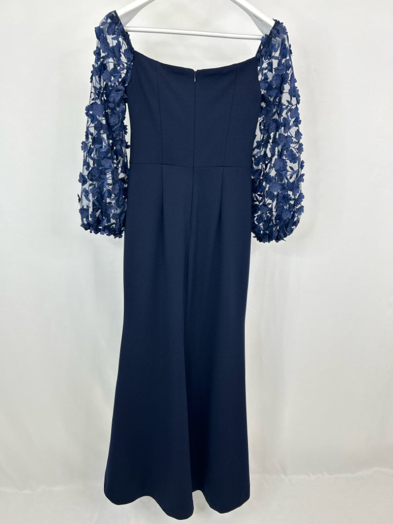 ELIZA J Size 6 Navy Women's Dress