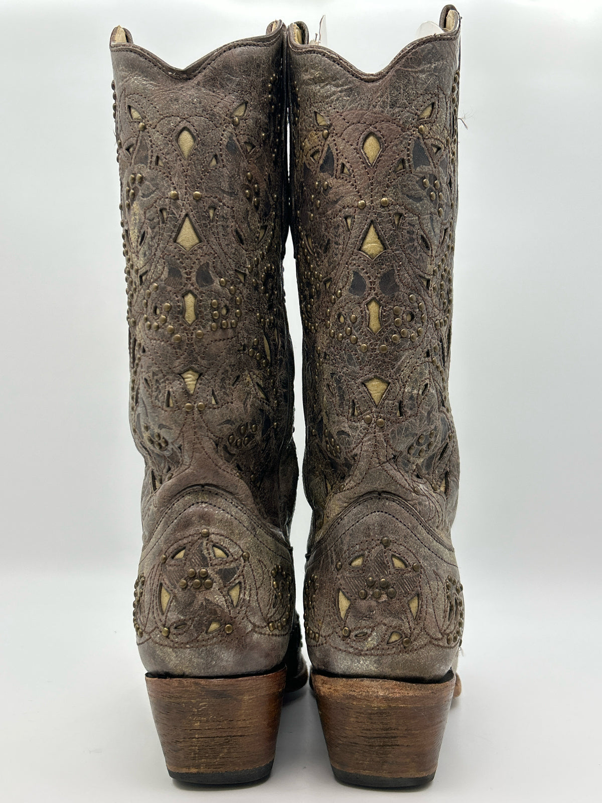 CORRAL Size 8.5M Taupe Women Boots