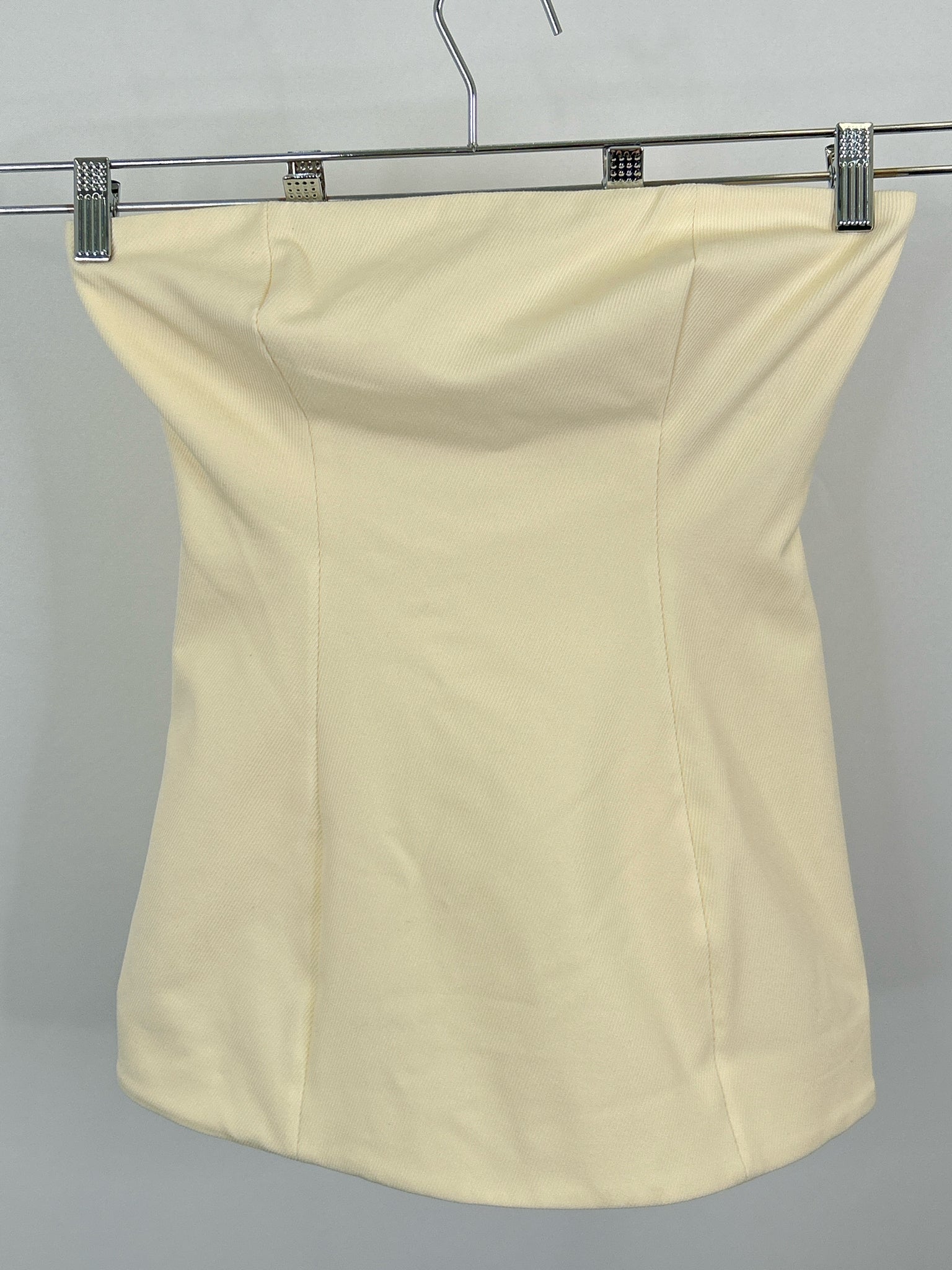 STAUD Size 2 Cream Women Top NWT