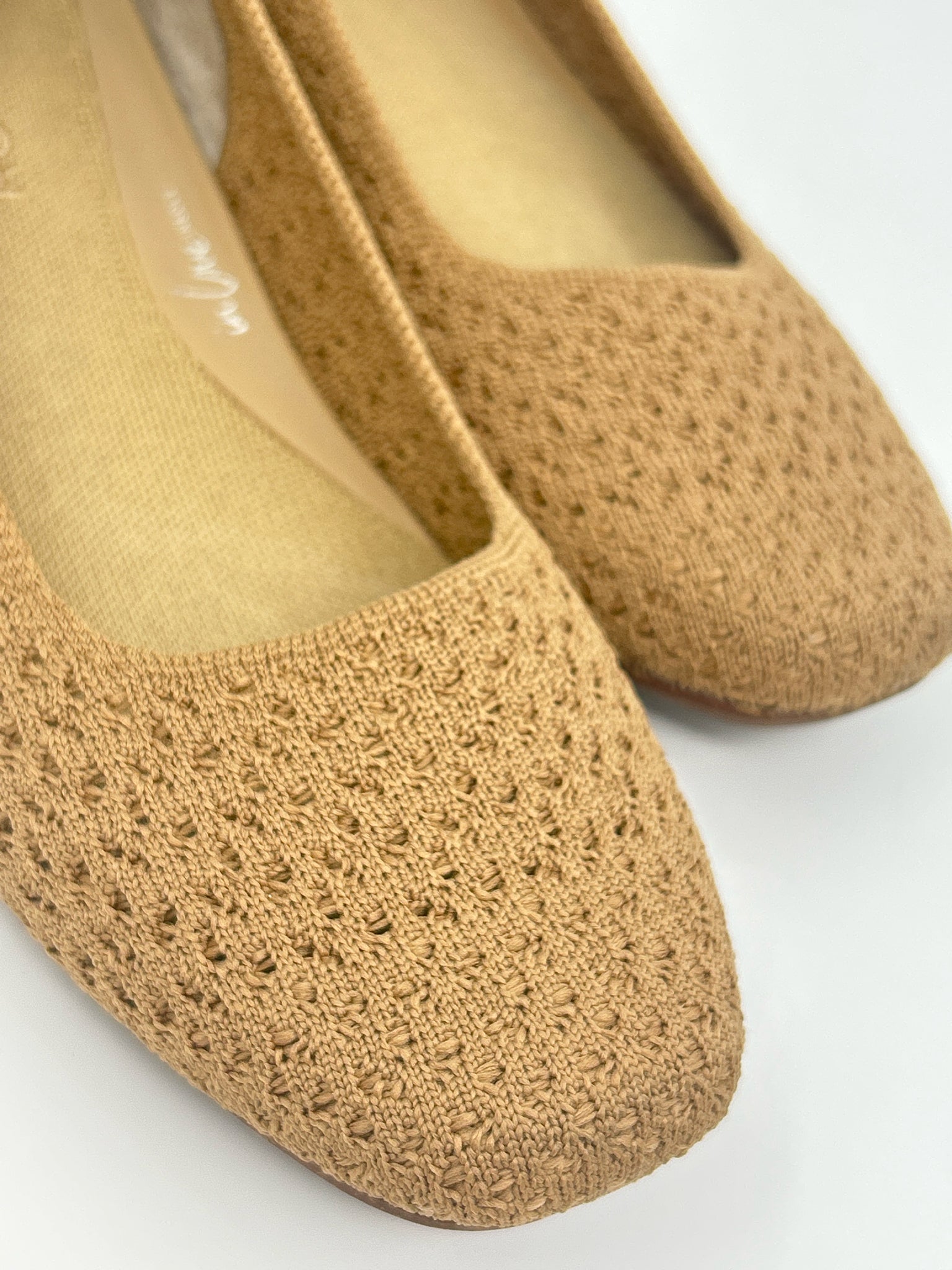 ROTHY'S Size 8.5 Brown Women Flats