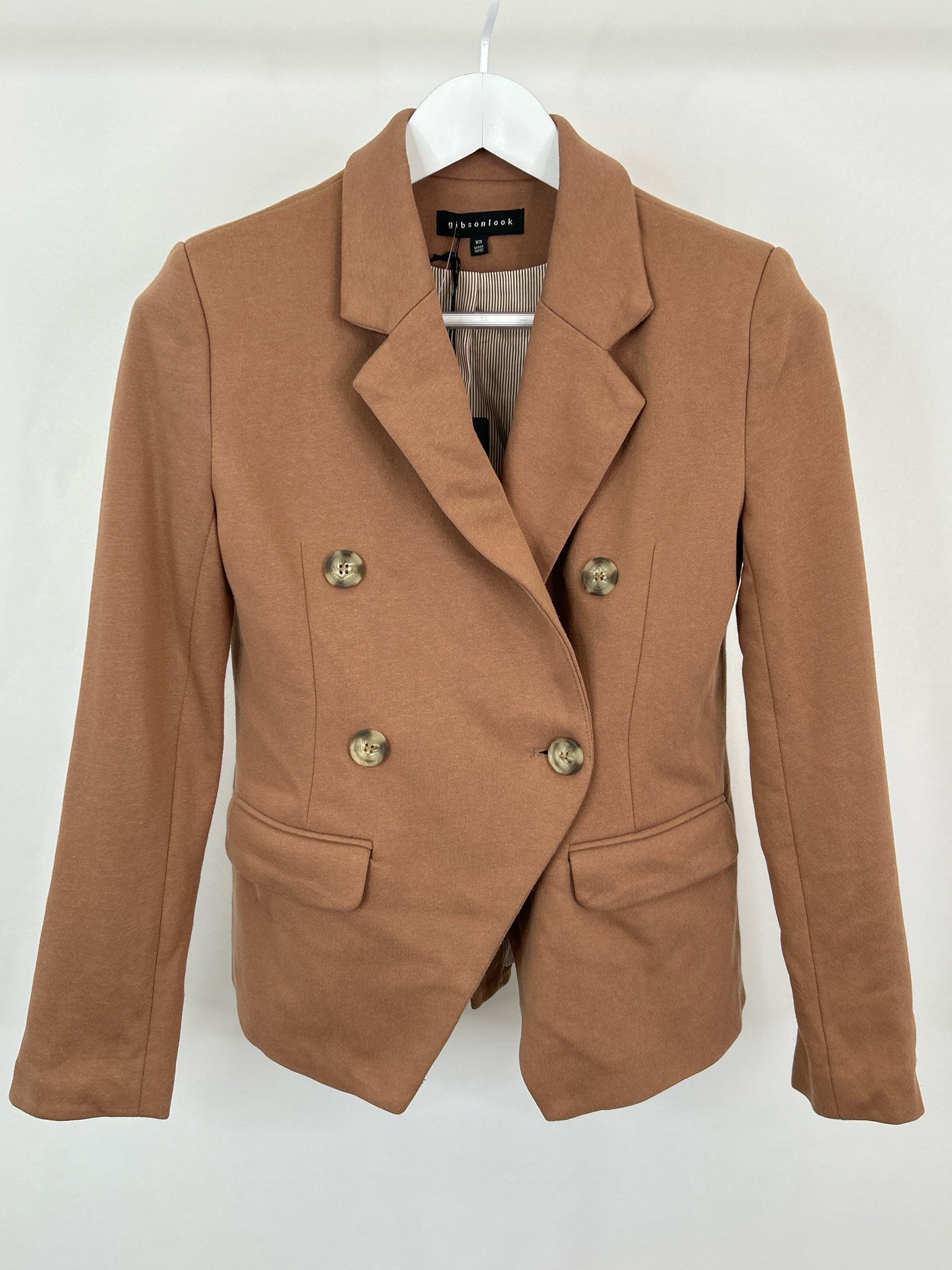 GIBSONLOOK Size XS Brown Women Blazer NWT