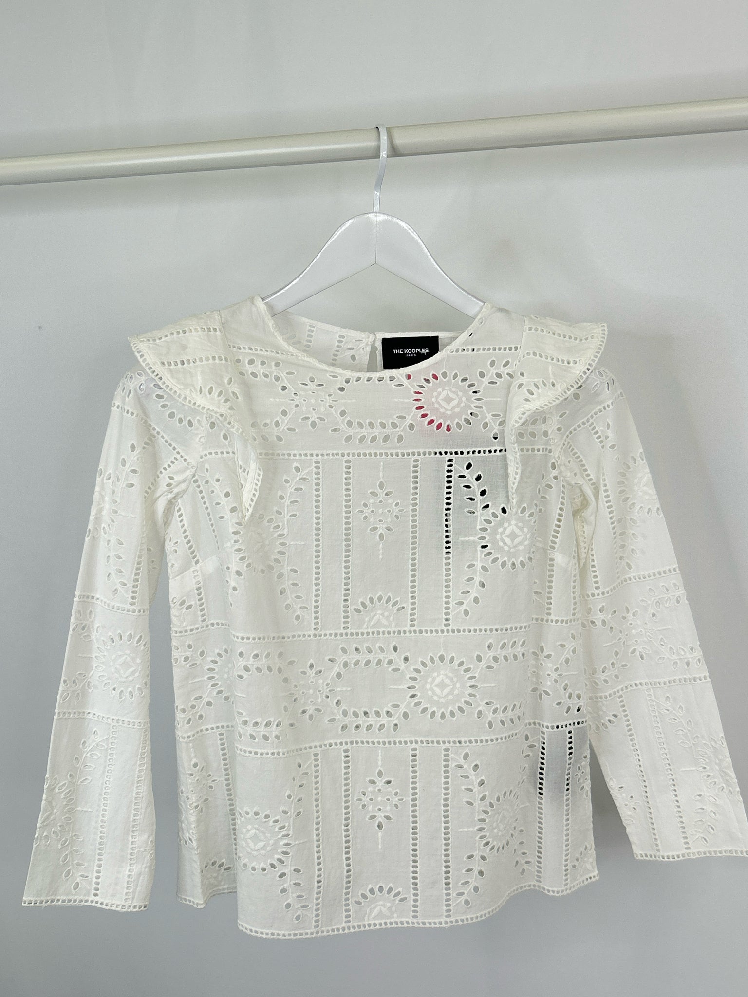 THE KOOPLES Size XS White Women Blouse Top