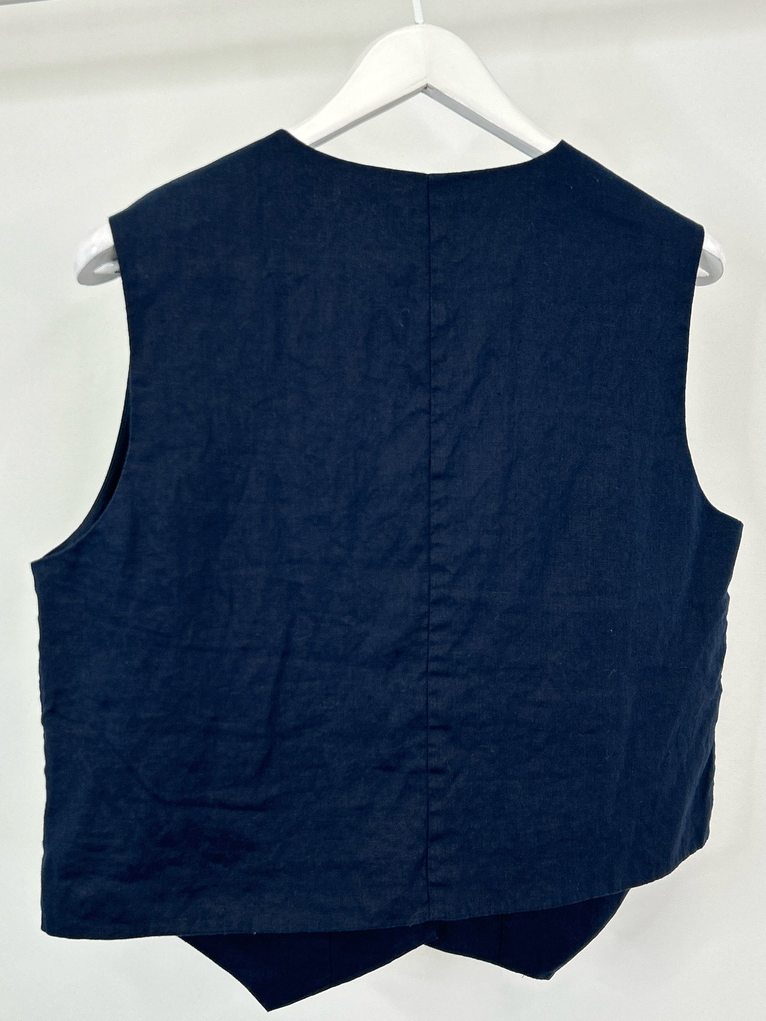 QUINCE Size L Navy Women Top
