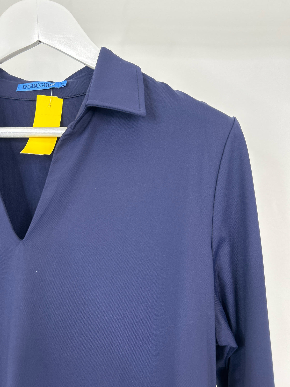 J. McLaughlin Size XL Navy Women Top