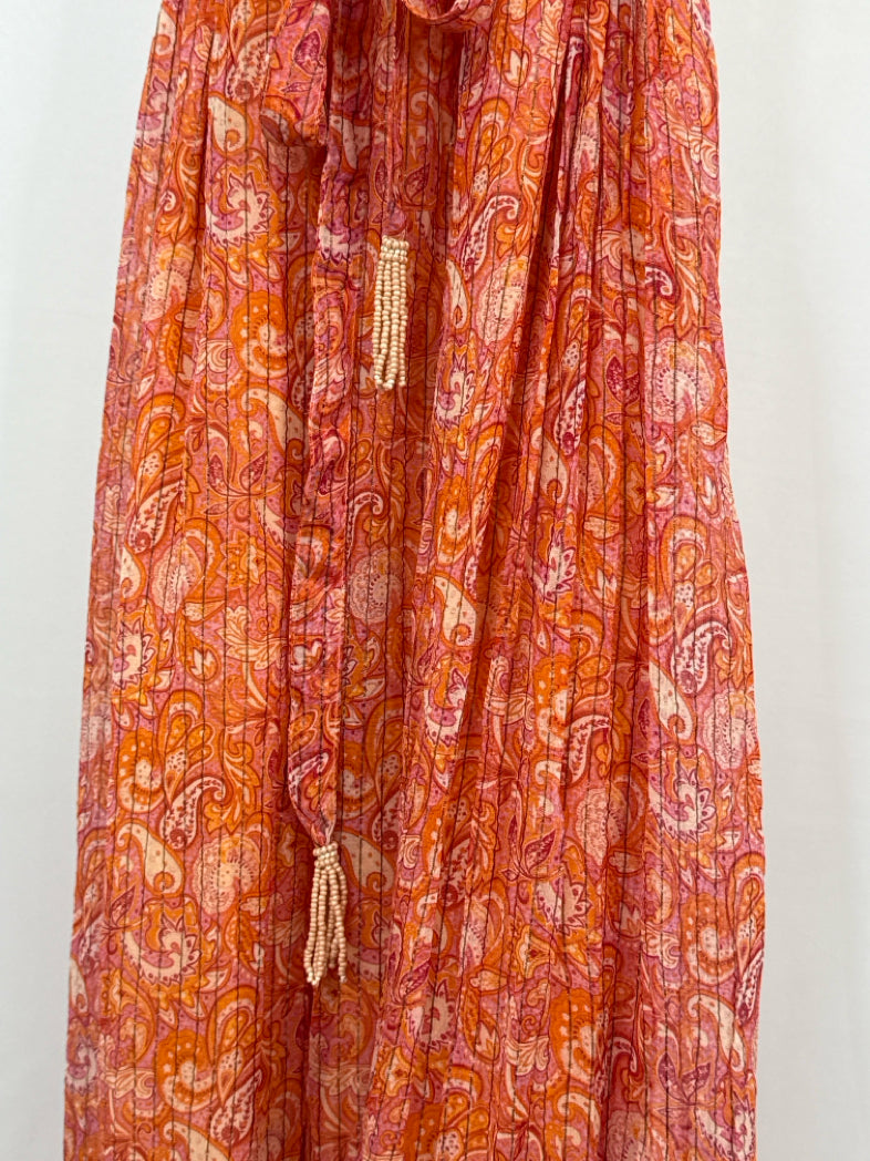NEKANE NKN Size M Orange Print Women Dress