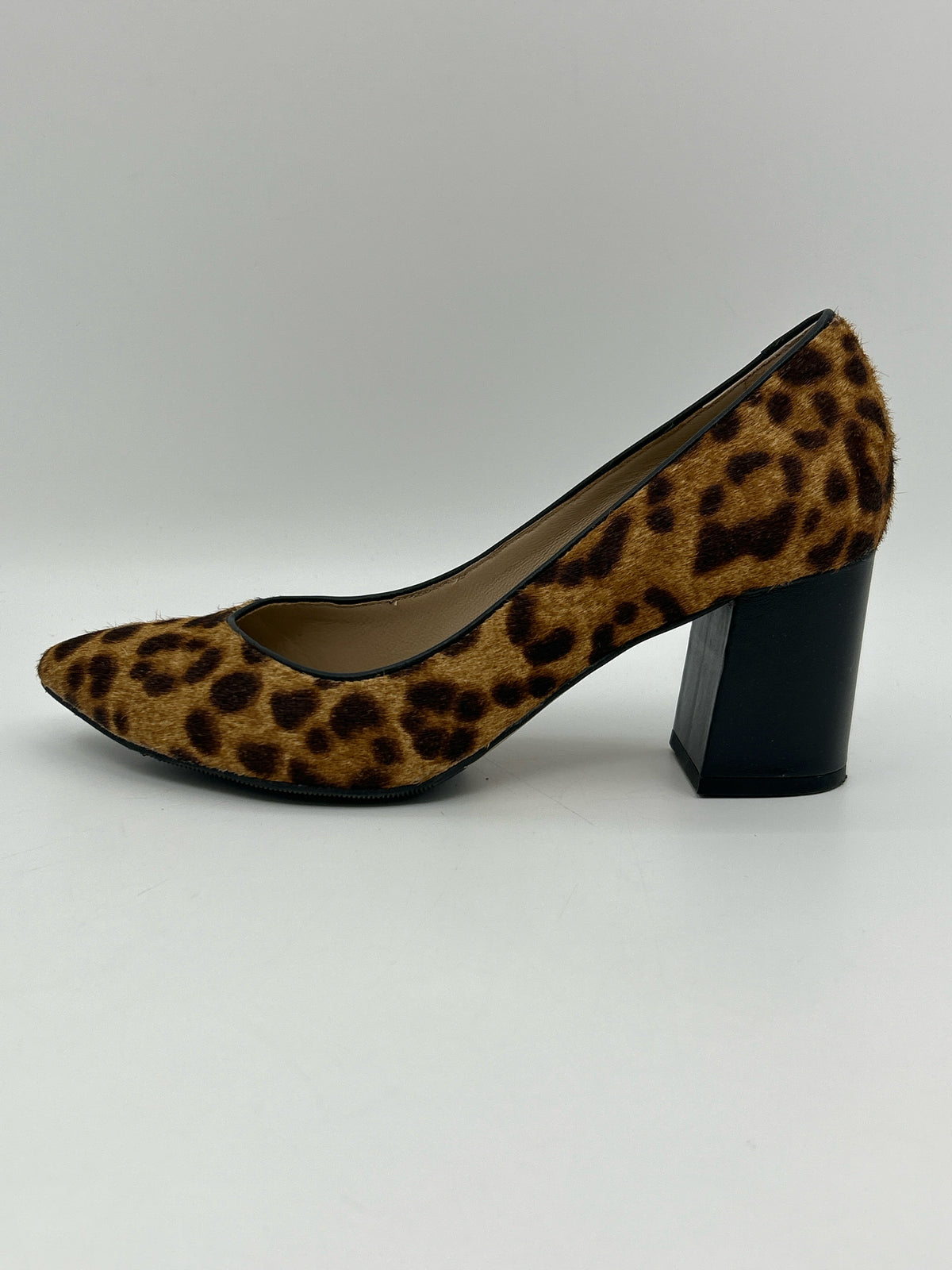 JOHNSTON & MURPHY Size 8M Brown Print Women Pumps