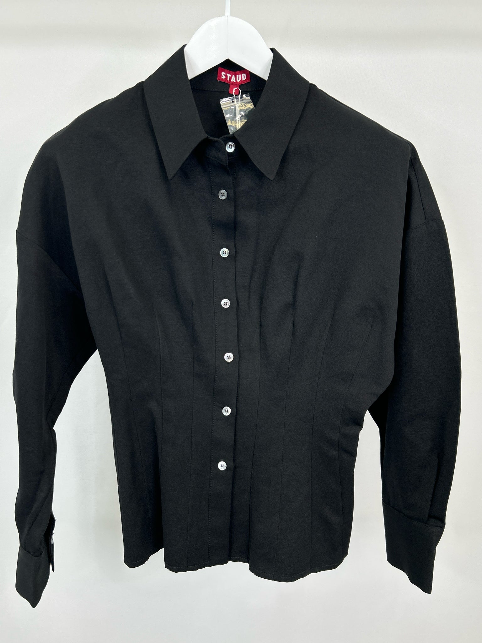 STAUD Size S Black Women Shirt