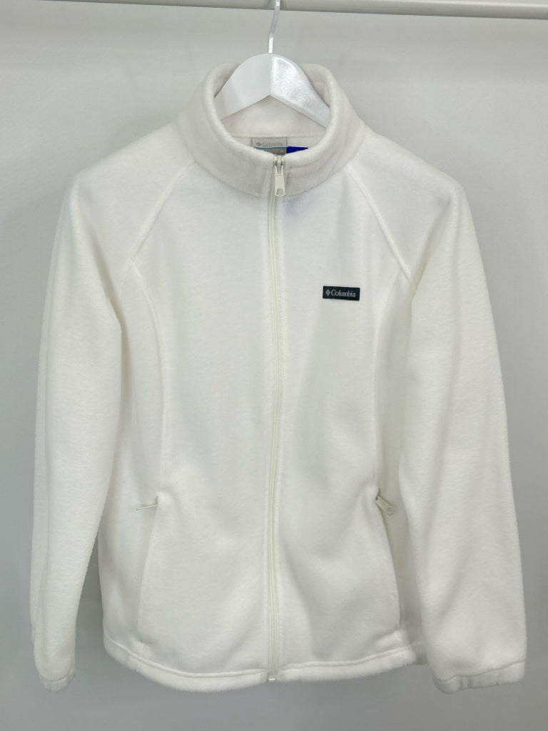 COLUMBIA Women Size 1X White Jacket