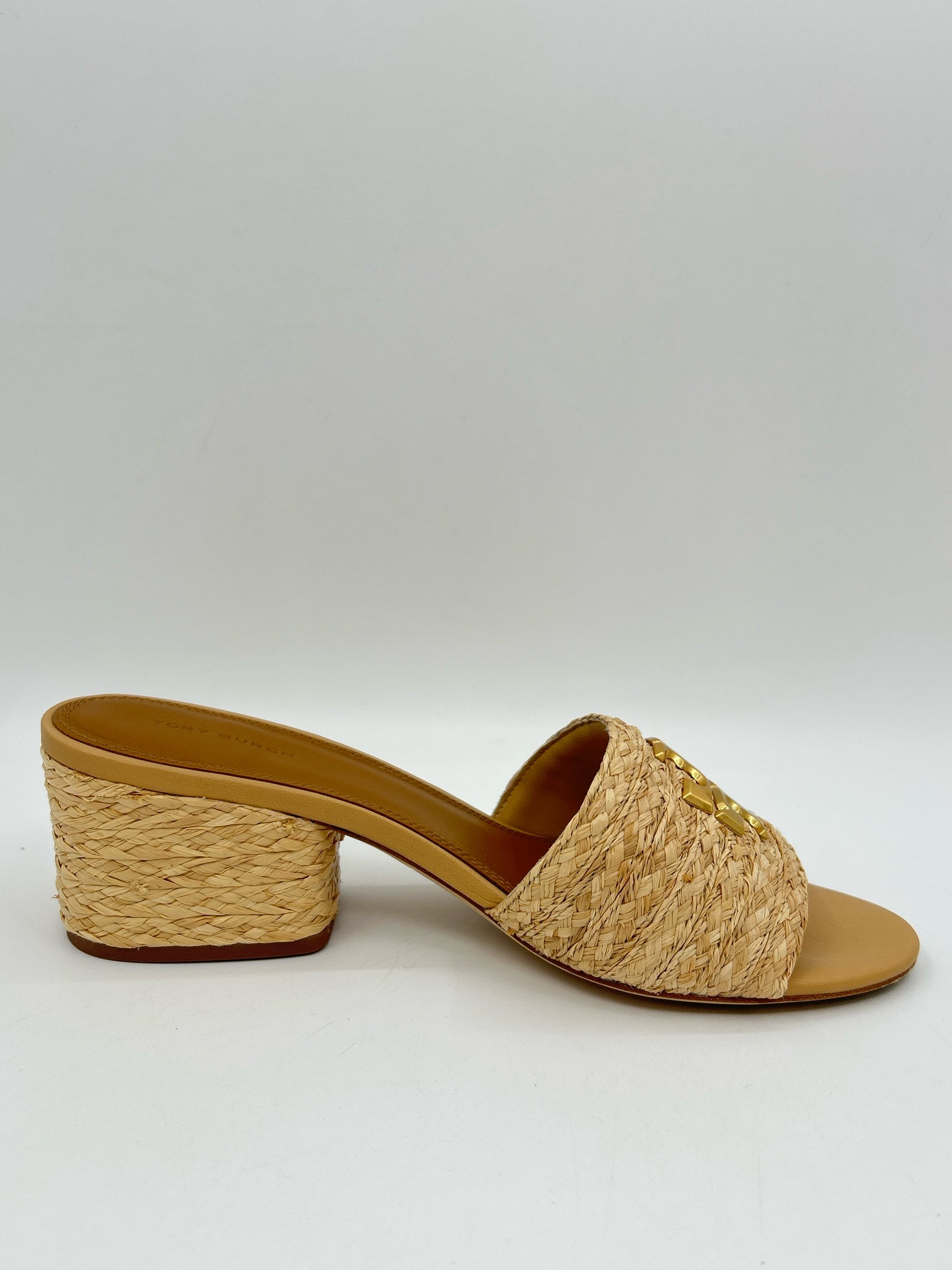 TORY BURCH Size 9M STRAW Women Sandal