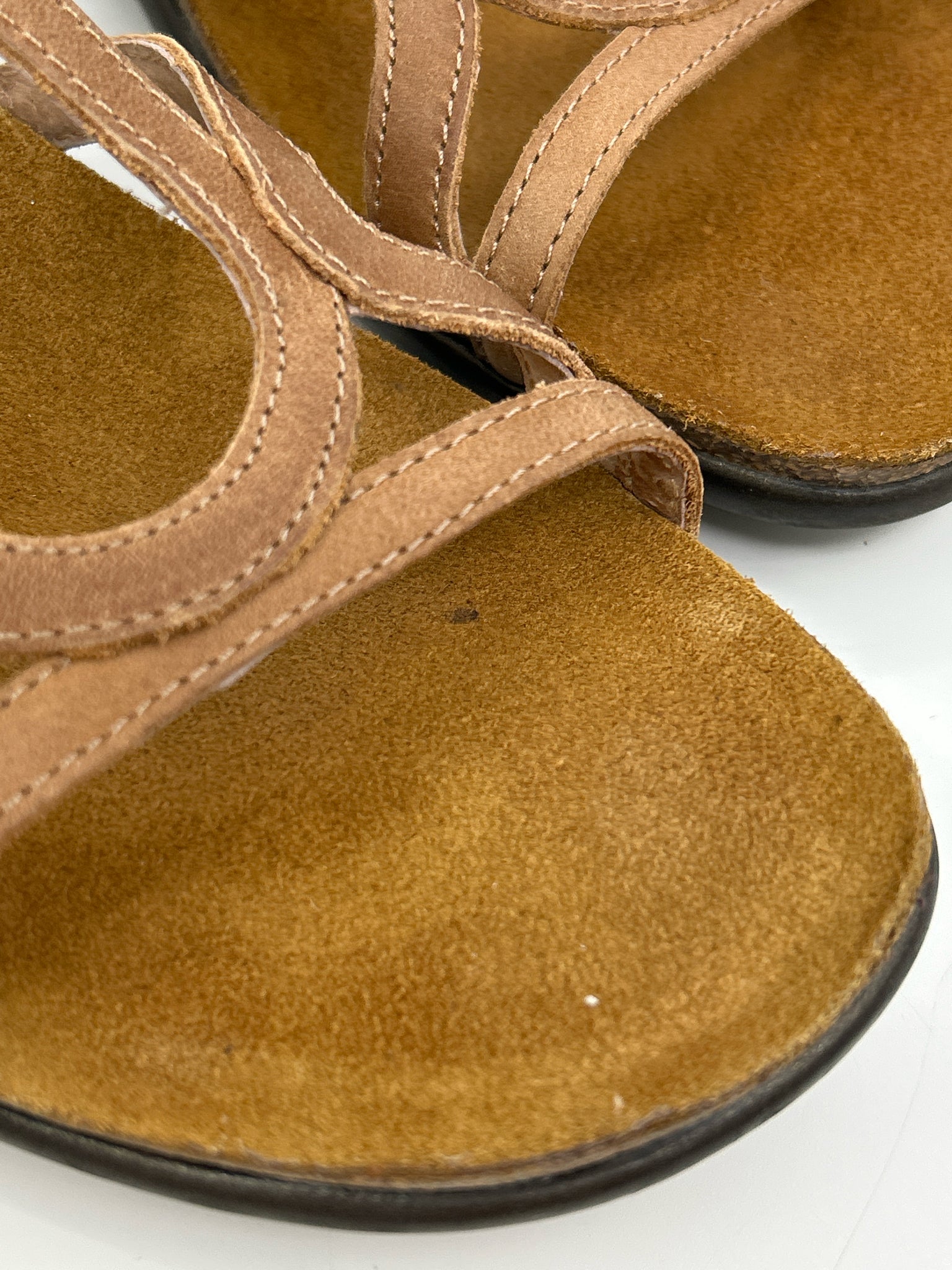 NAOT Size 9/9.5 Brown Women Sandal