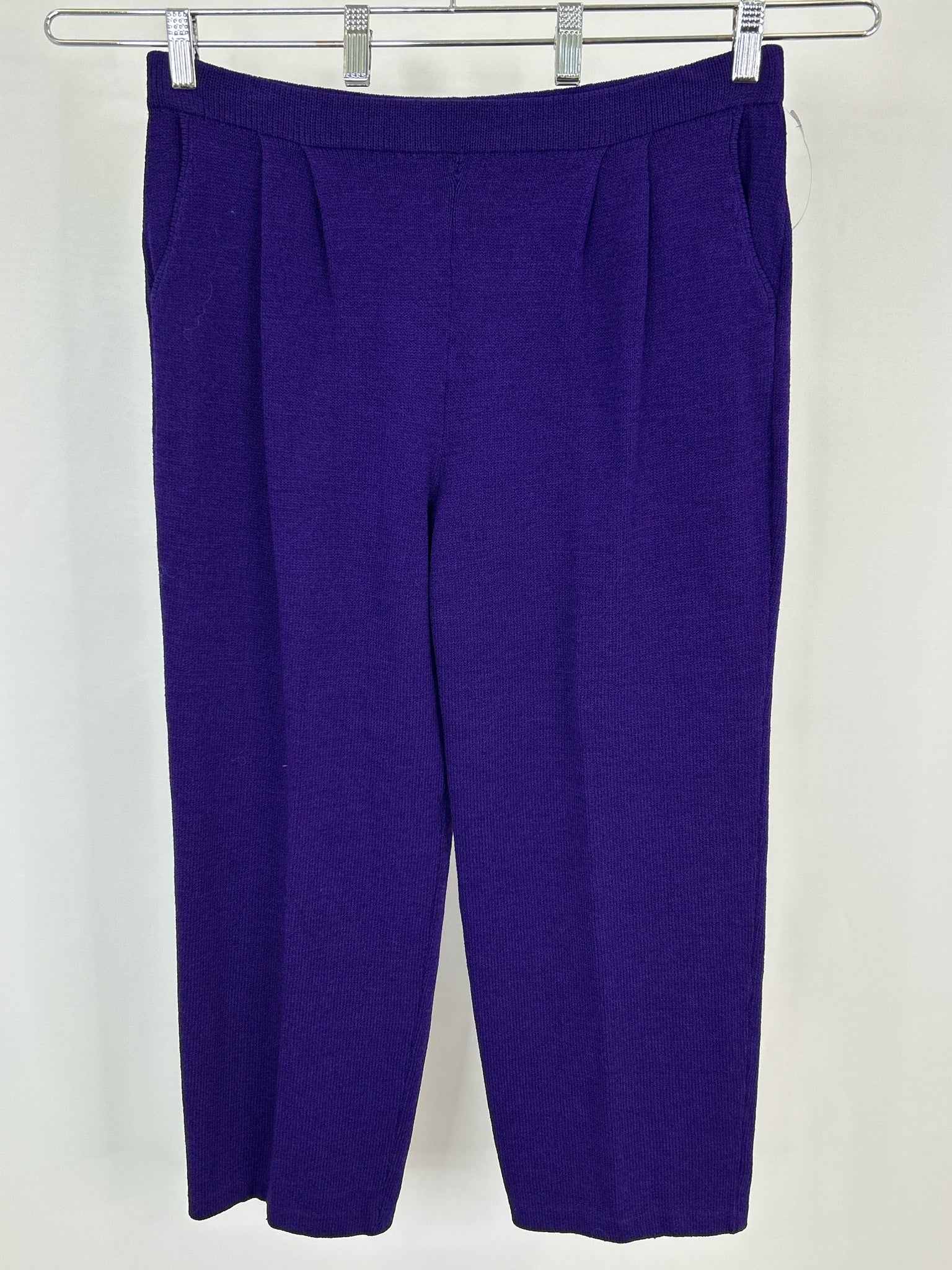 ST JOHN COLLECTION Size 8 Purple Women Pants