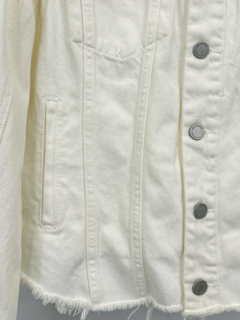 BLANK NYC Women Size L White Jacket