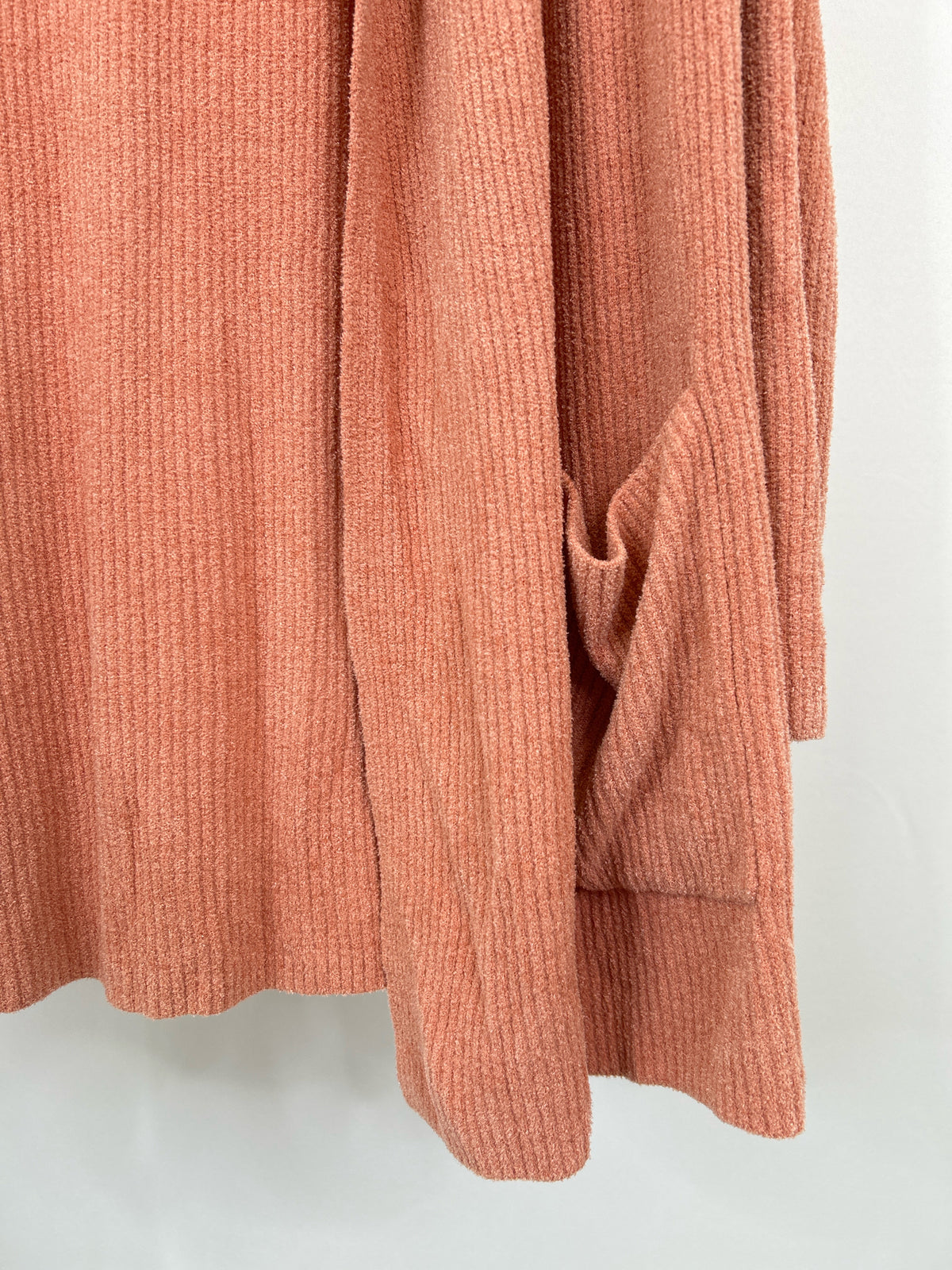 BAREFOOT DREAMS Size 1X Coral Women Cardigan