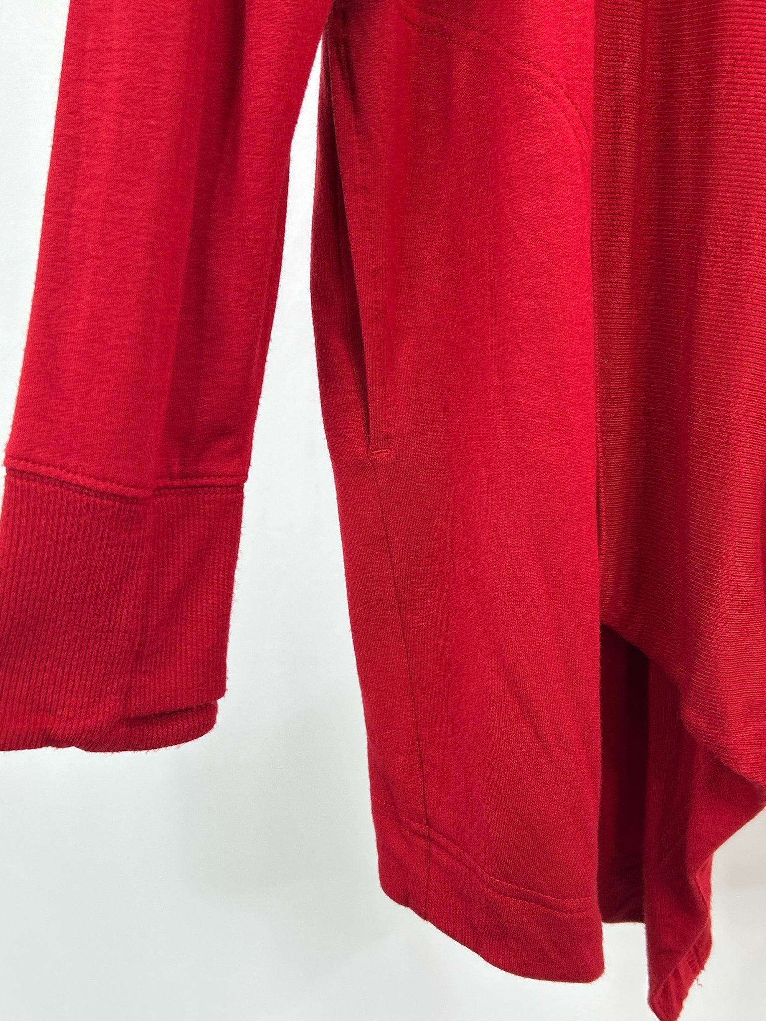 ATHLETA Size L Red Women Cardigan