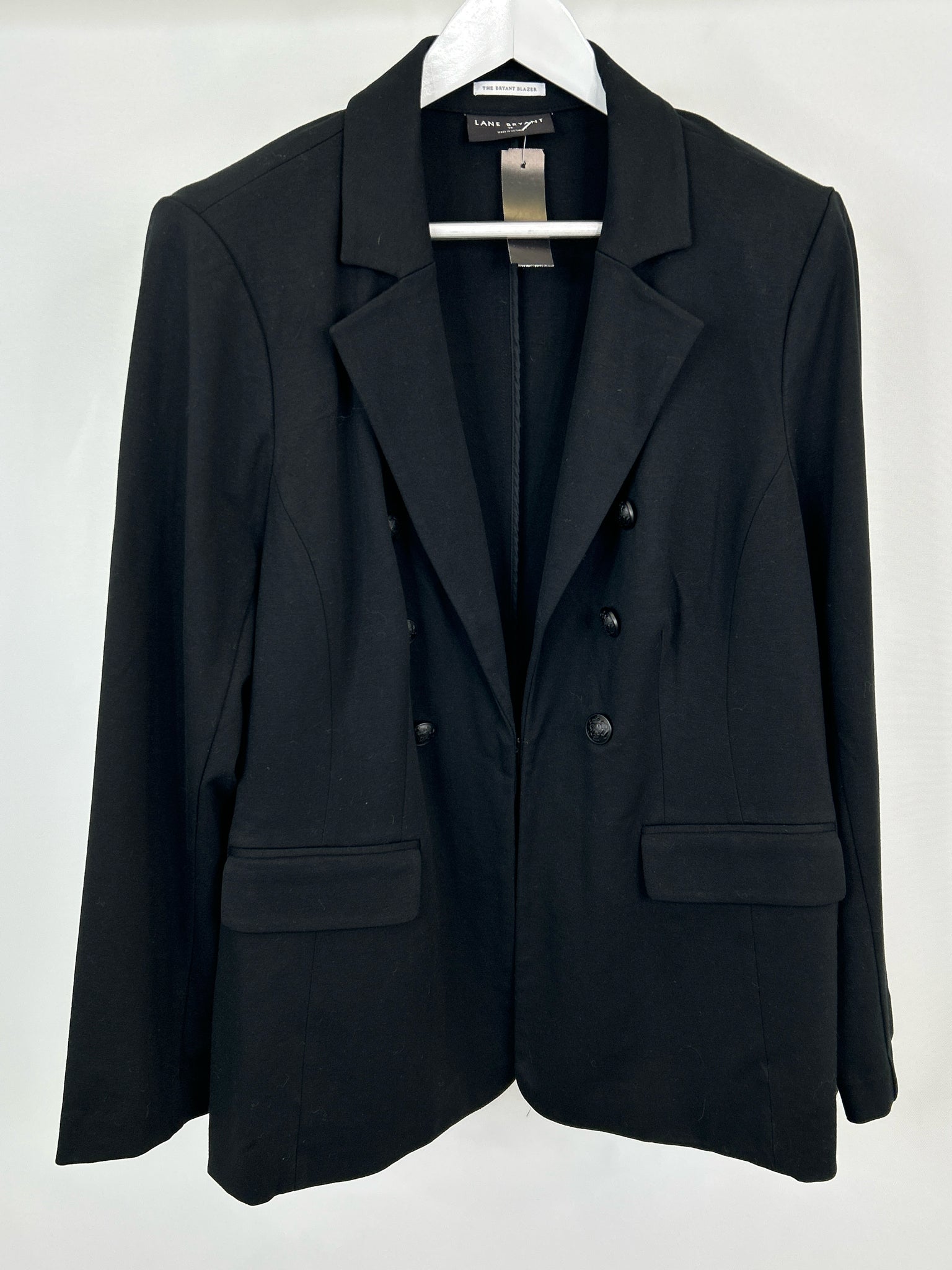 LANE BRYANT Size 18 Black Women Blazer
