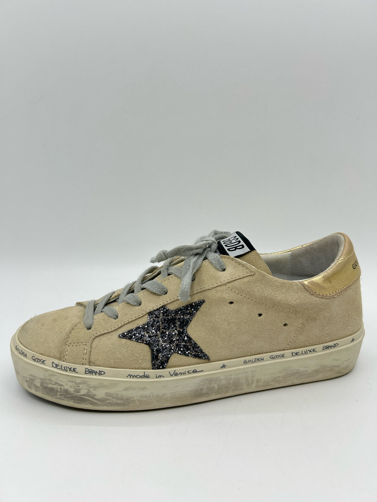 GOLDEN GOOSE Size 38 Beige Women Sneakers