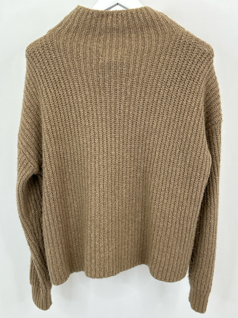 ANTHROPOLOGIE Women Size M Light Brown Sweater