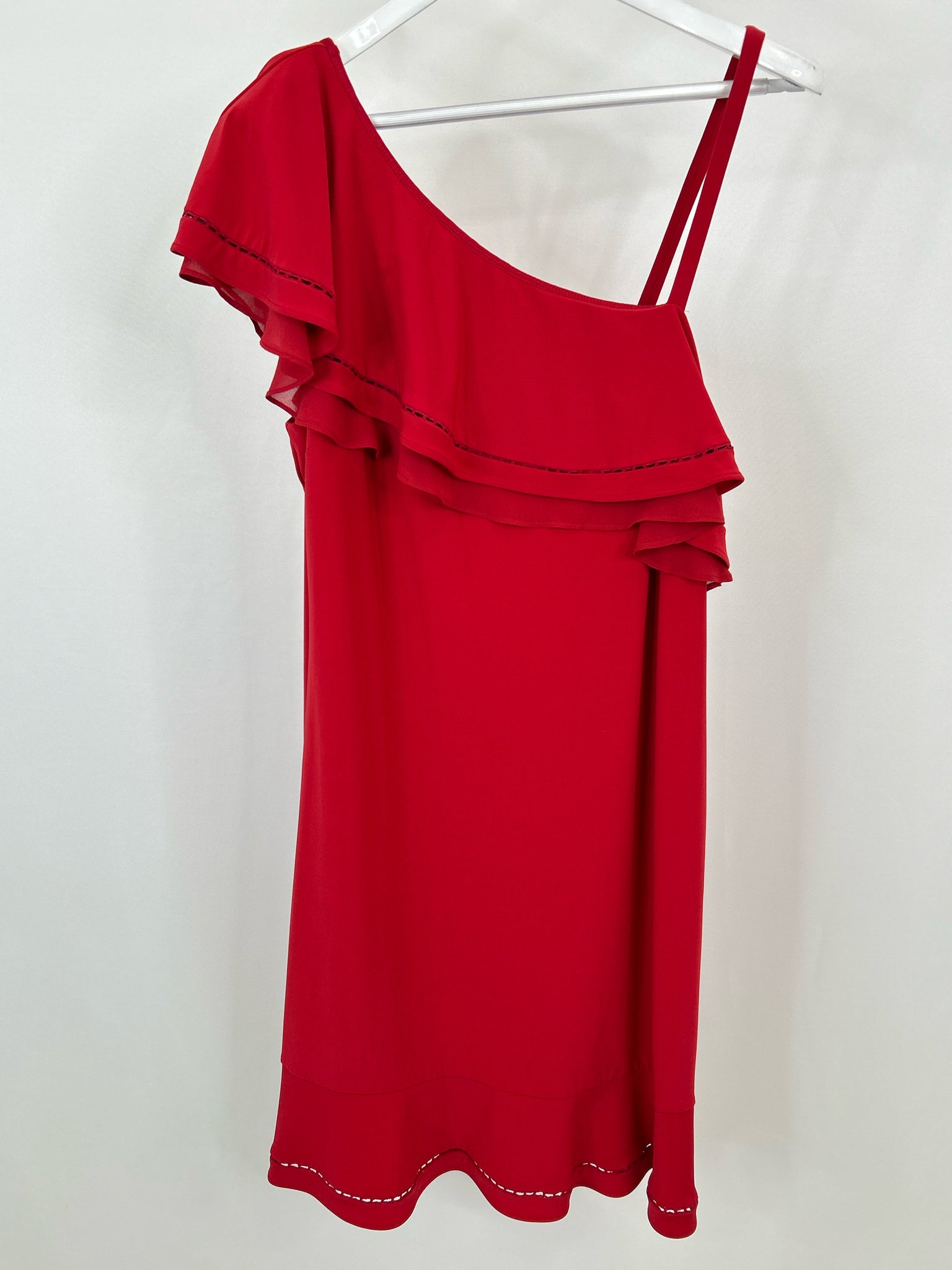 White House Black Market Size XL Red Women's Dress