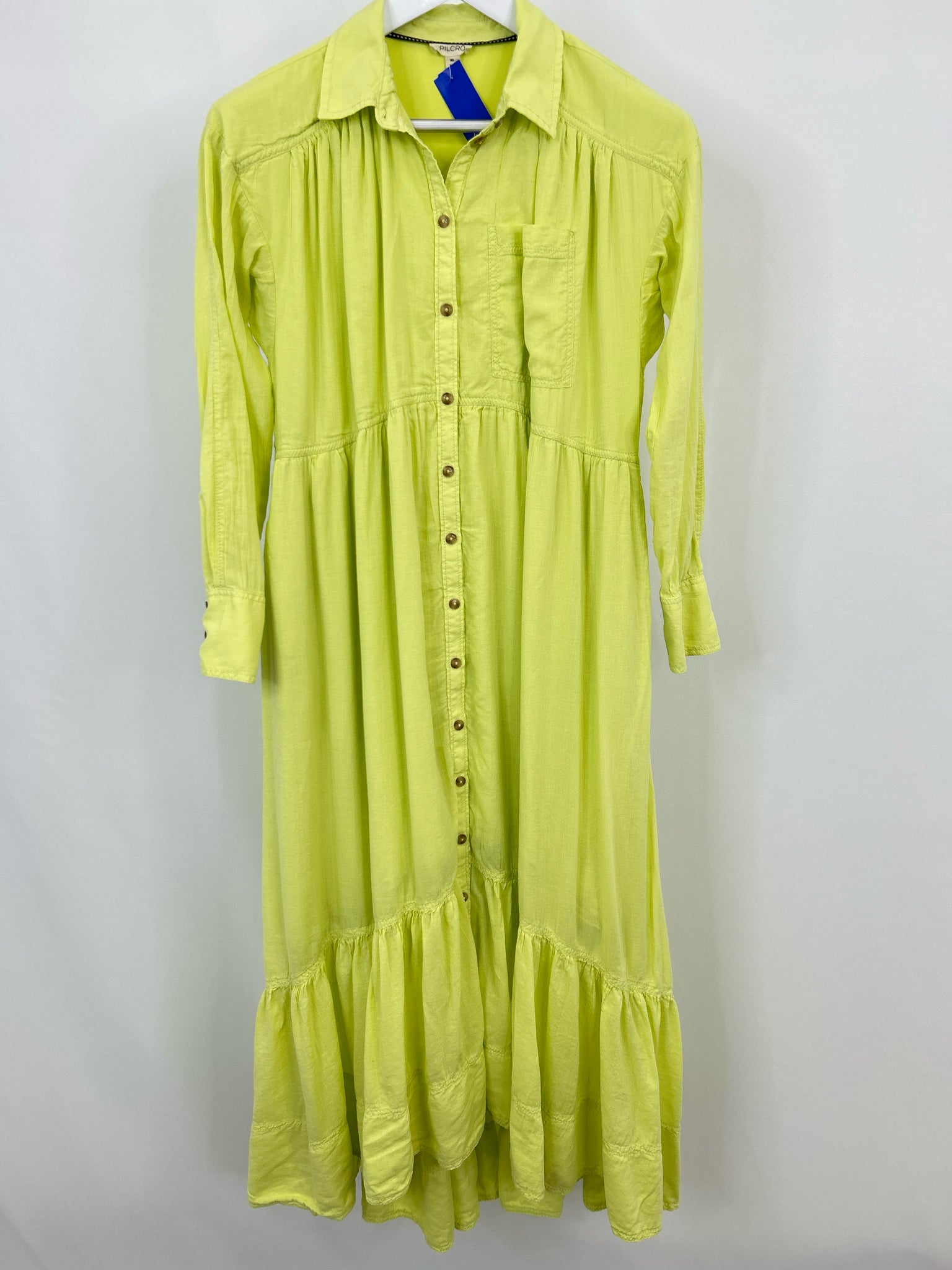 PILCRO Size XS LIME Women Dress