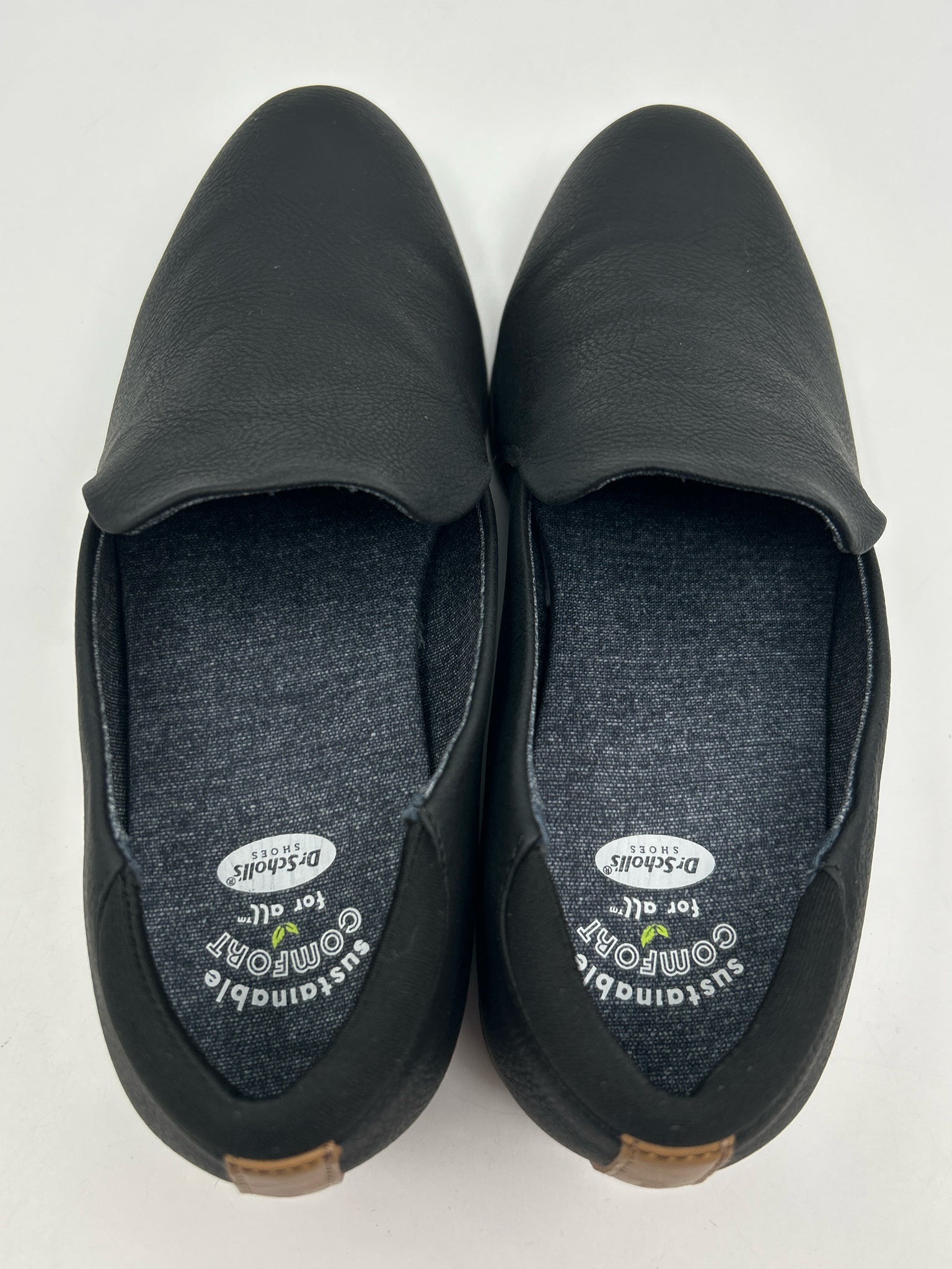 DR. SCHOLL'S Size 8W Black Women Loafer