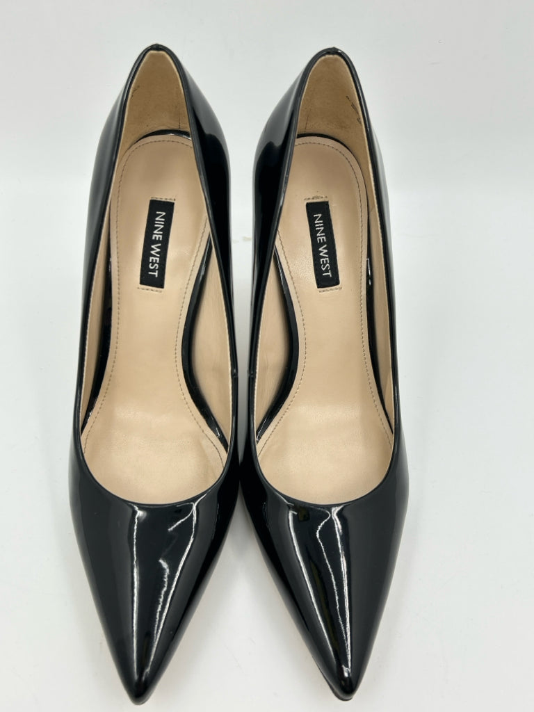 NINE WEST Women Size 8.5 Black Pumps