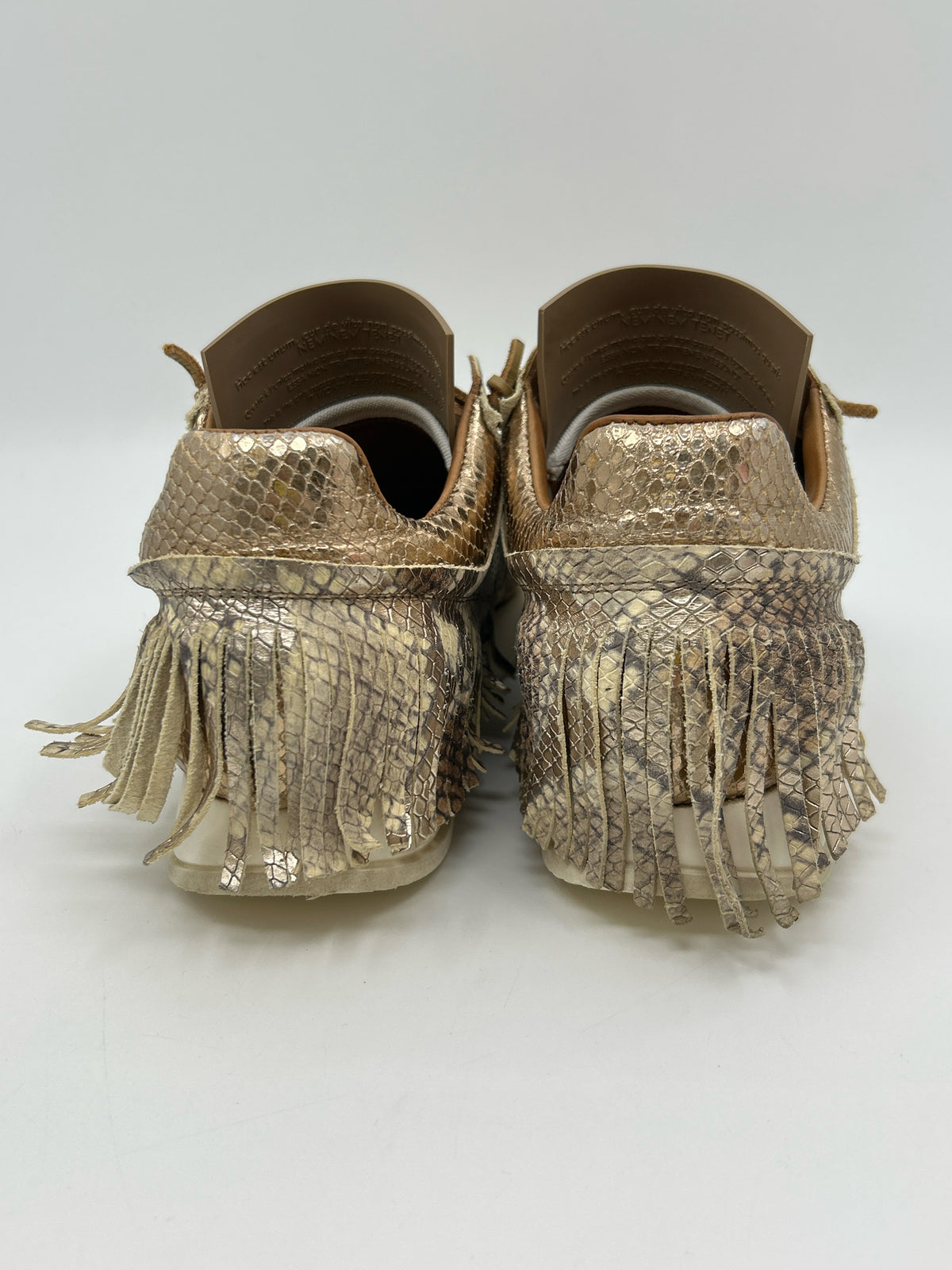 ESSEUTESSE Size 38 OYSTER Women Sneakers