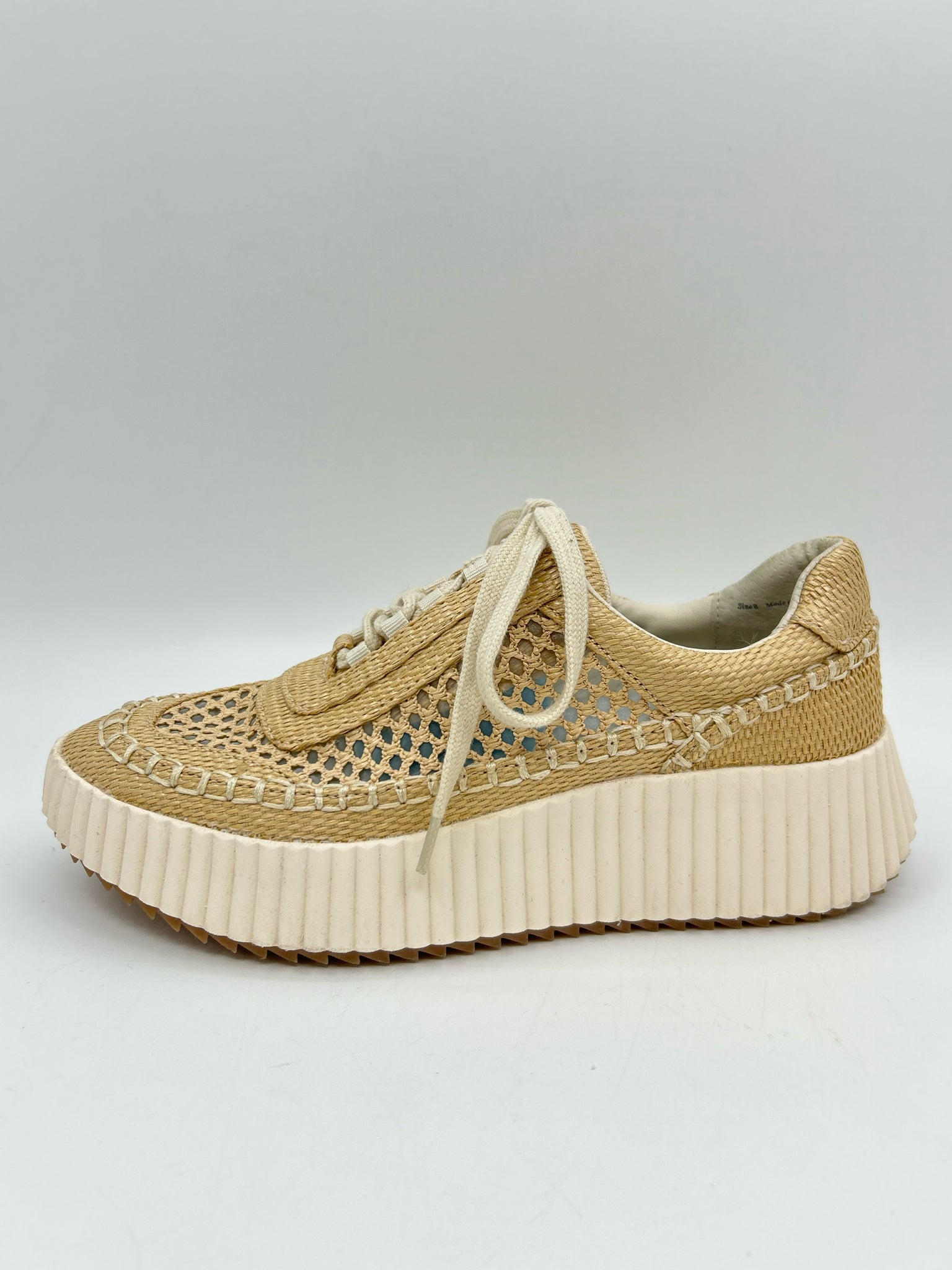 DOLCE VITA Size 8 Raffia Women Sneakers