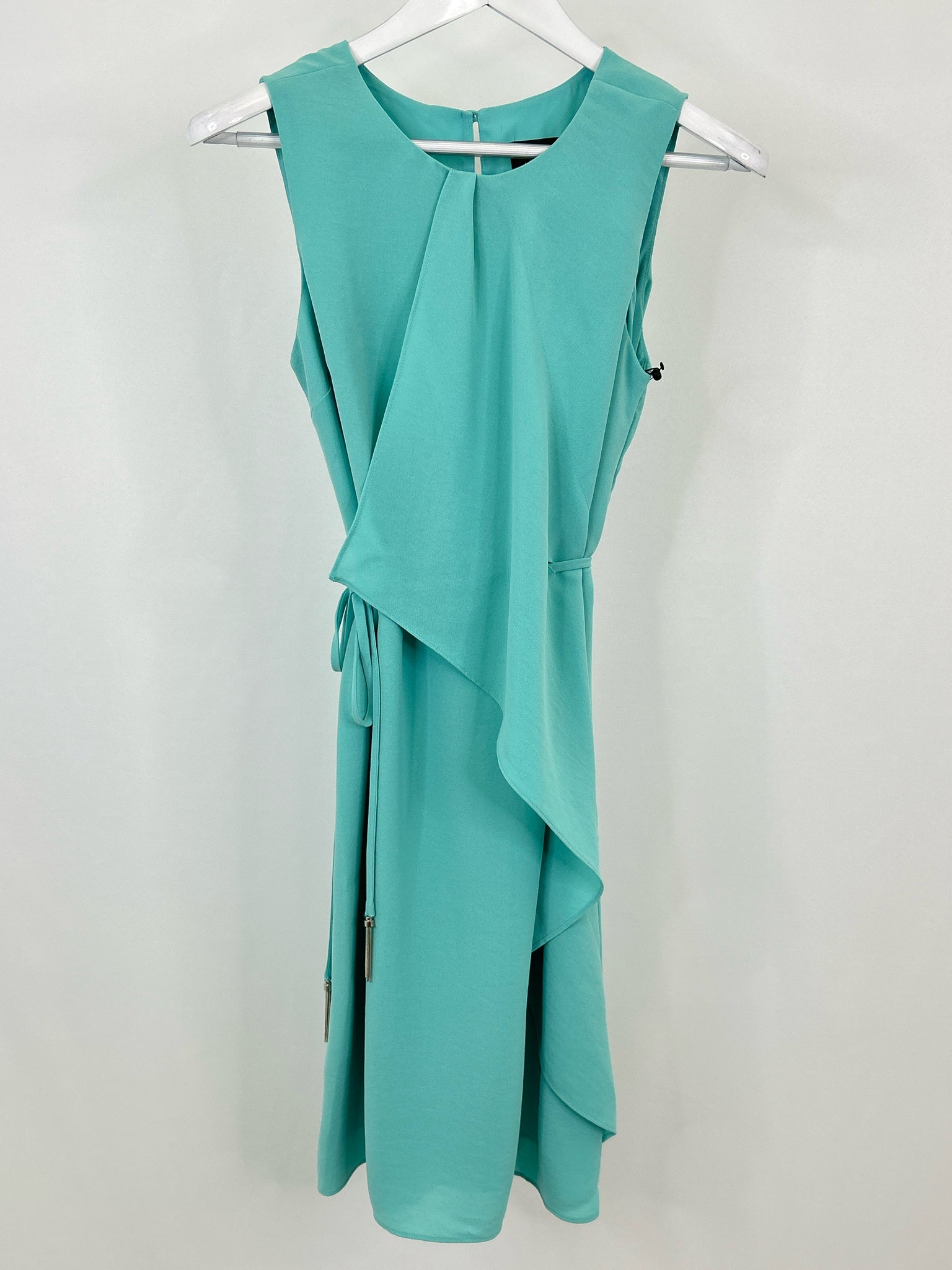 ADRIANNA PAPELL Size 6 Blue Women Dress