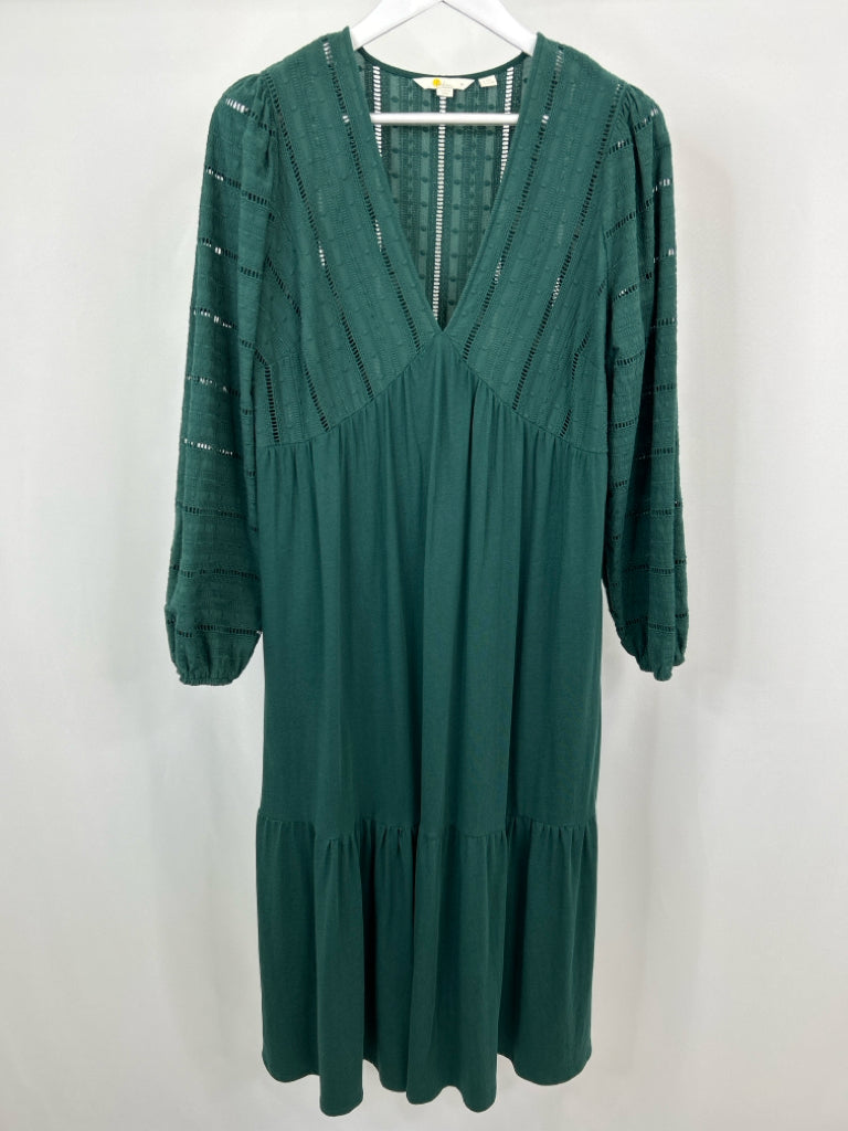 BODEN Women Size 16/18 Green Dress