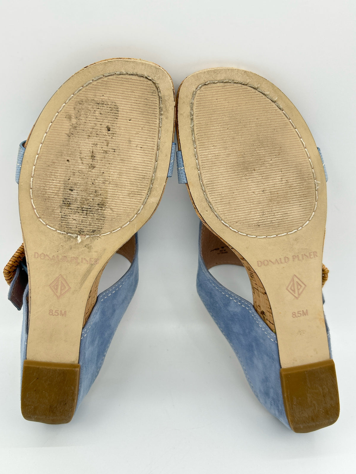 DONALD PLINER Size 8.5M Blue Women Sandal