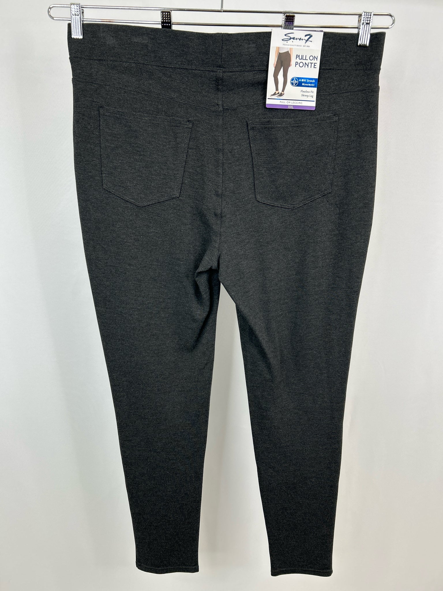 SEVEN7 Size XXL Charcoal Women Pants