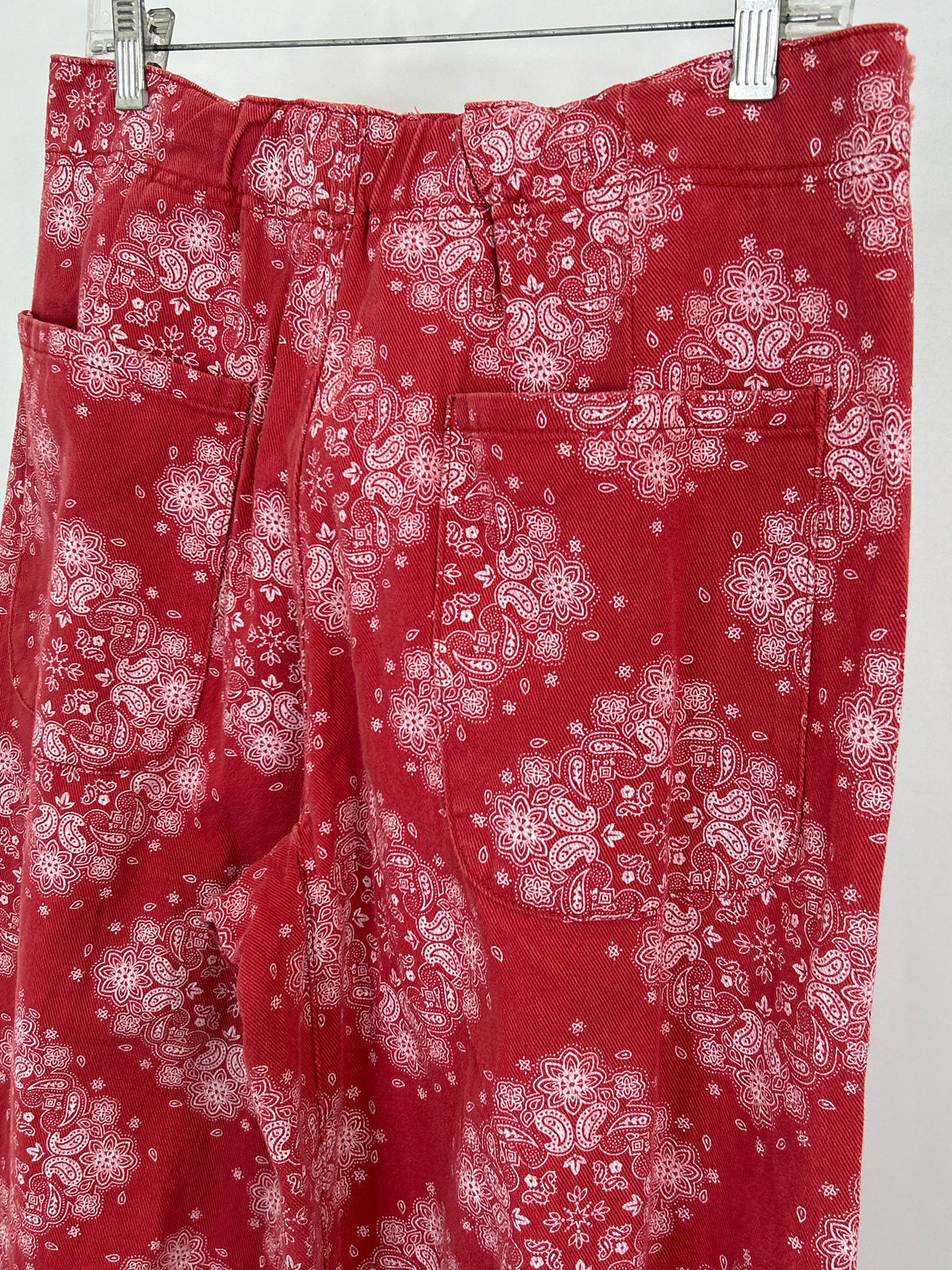 POL Size M red & white Women jeans