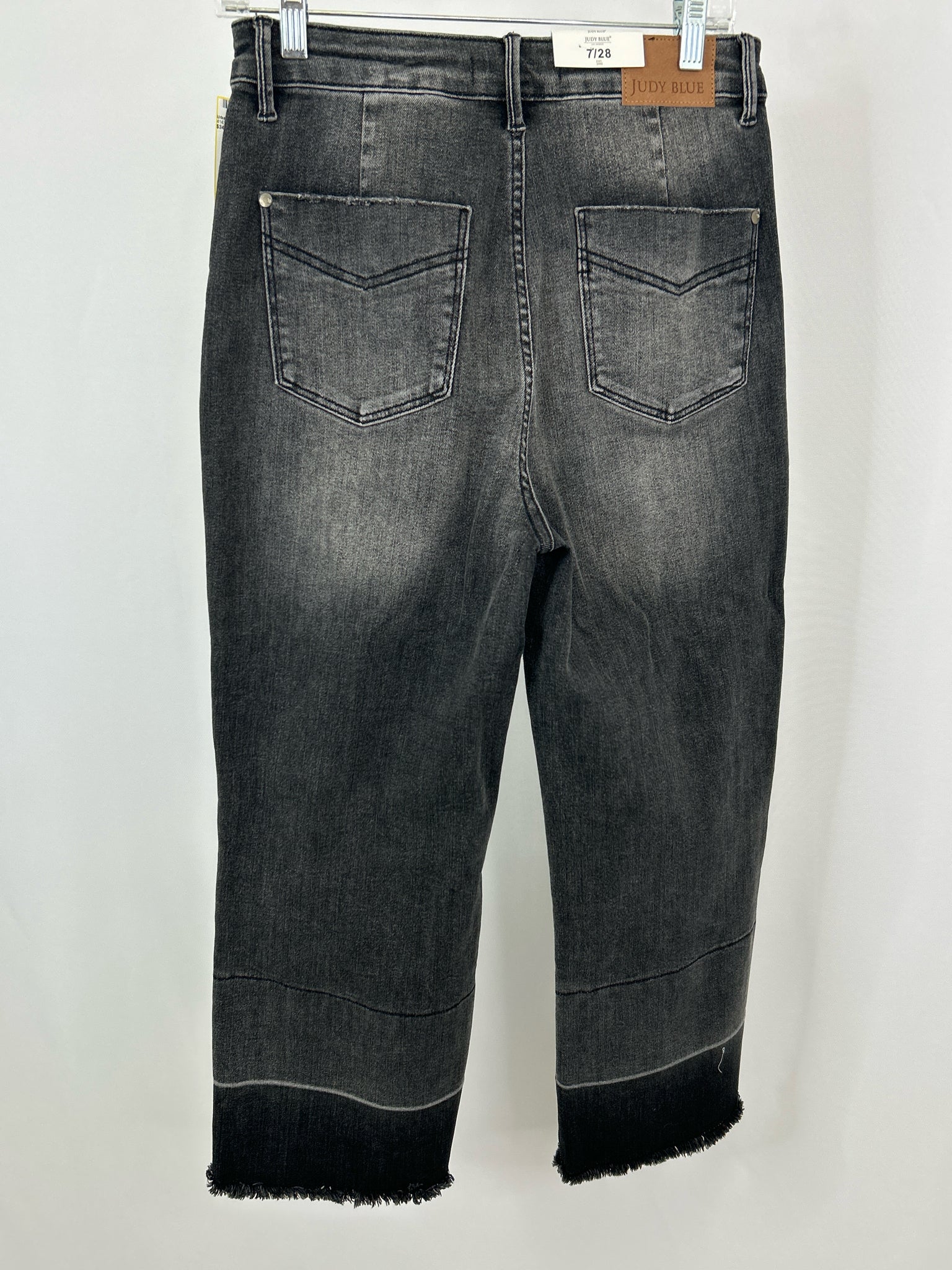JUDY BLUE Size 7/28 Black Denim Women Jeans NWT