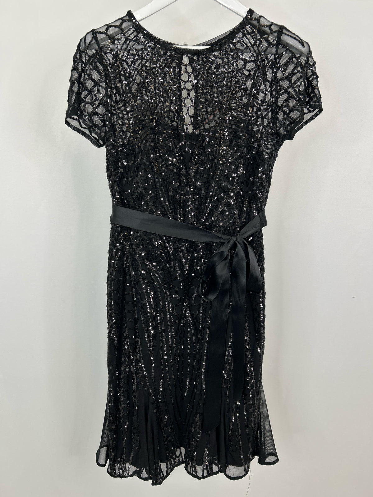 R&M RICHARDS Size 8 Black Women Dress