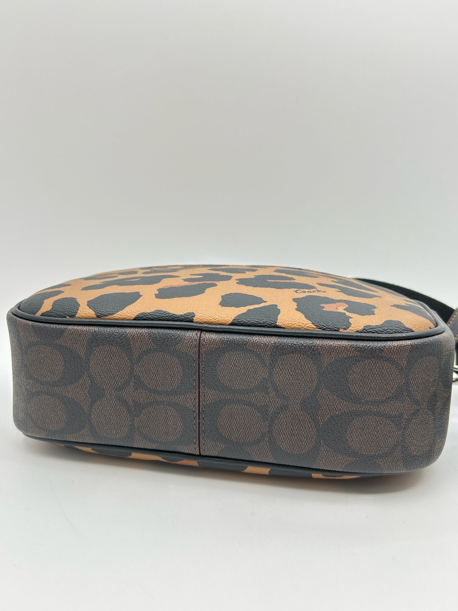 COACH Tan and Black Women Purse