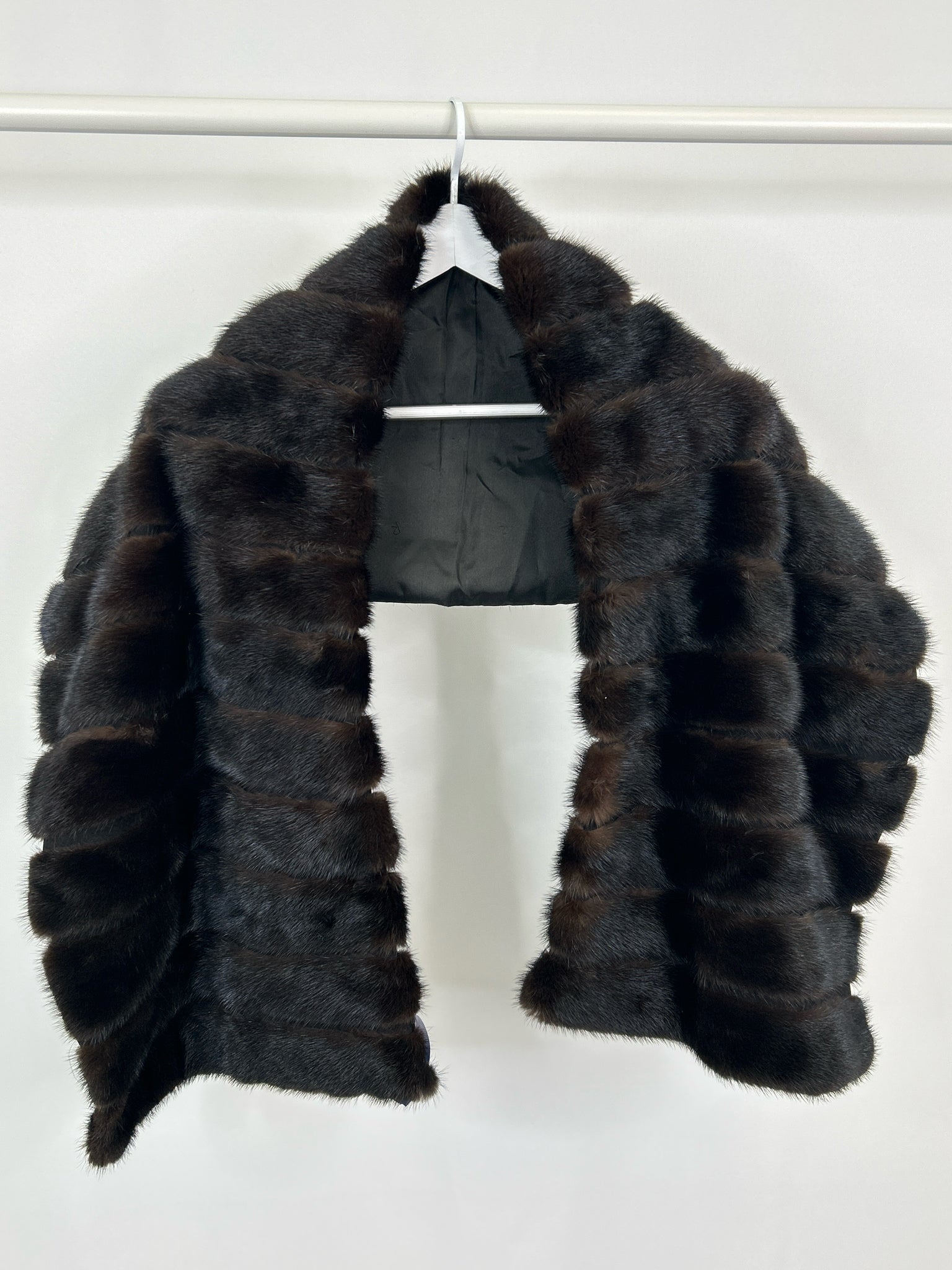 NO BRAND Size One Size DARK BROWN Women Wrap