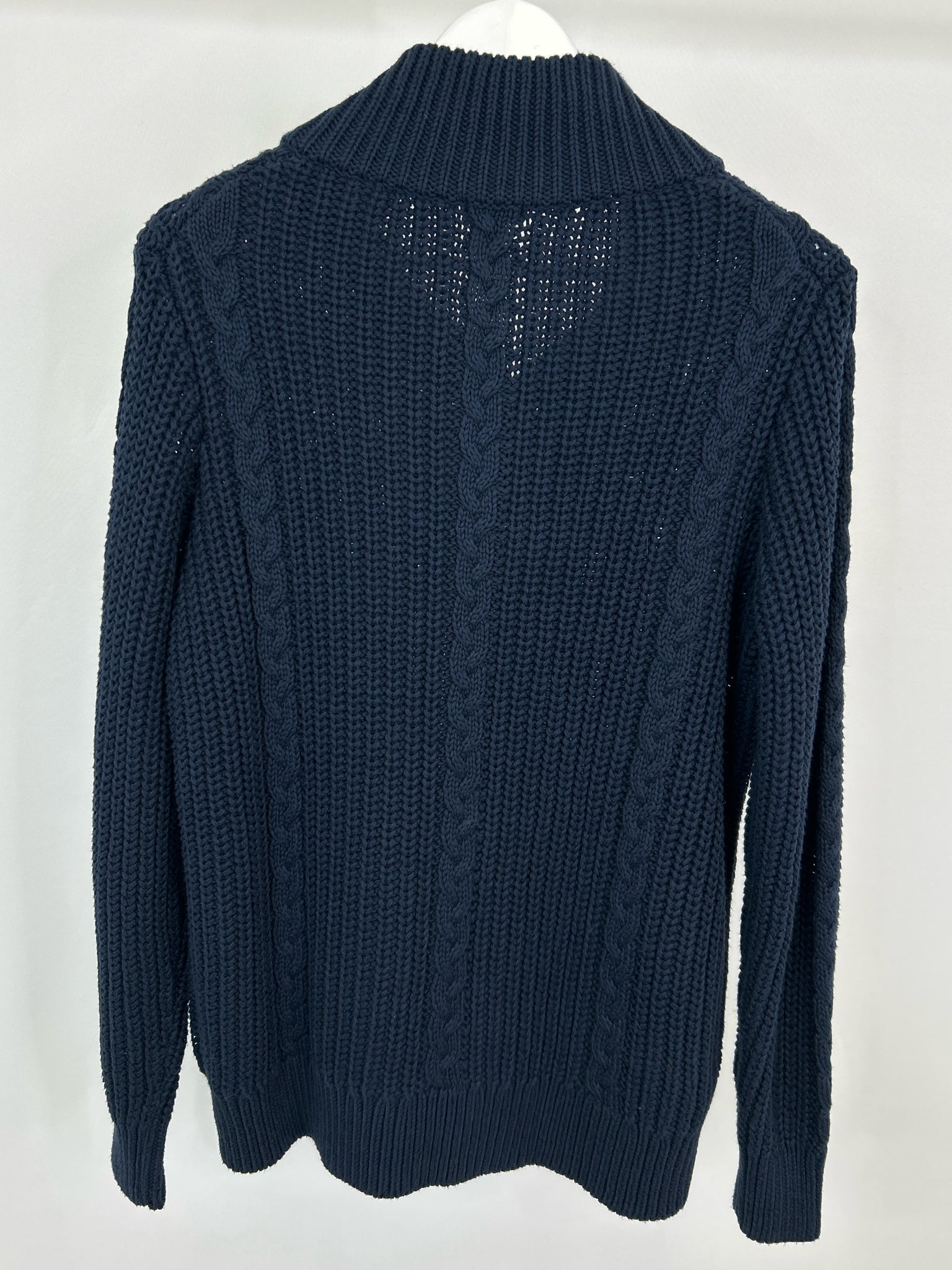 LL BEAN NWT Size L Navy Women Pullover