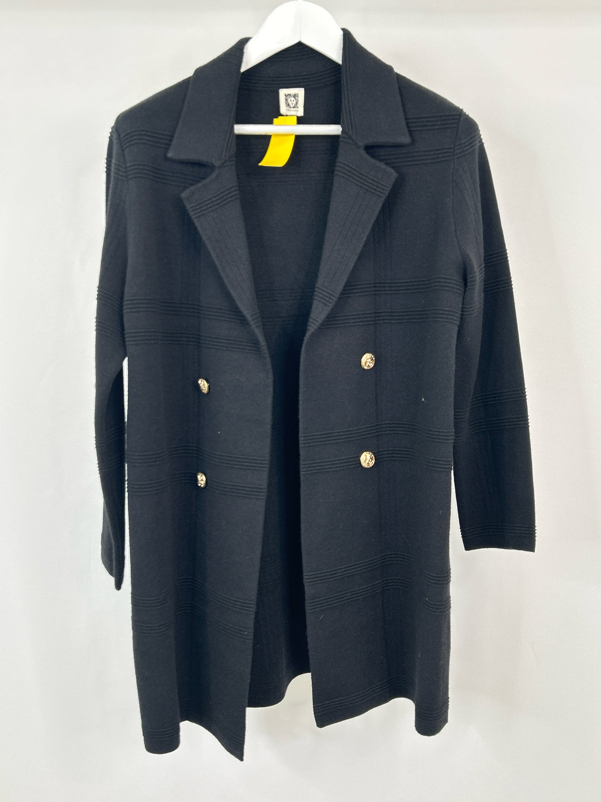 ANNE KLEIN Size L Black Women Jacket