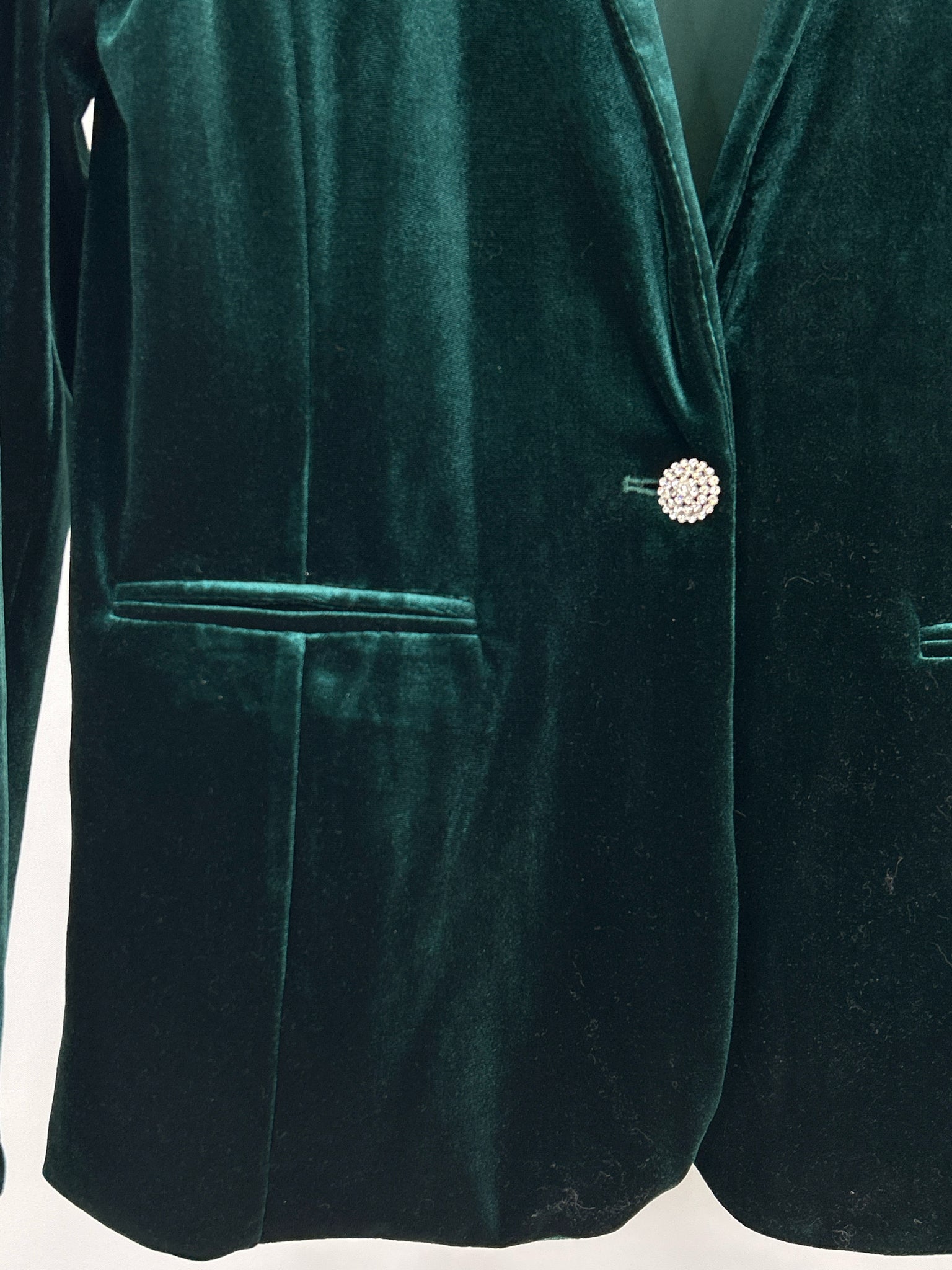 TAHARI Size M Emerald Green Women Blazer