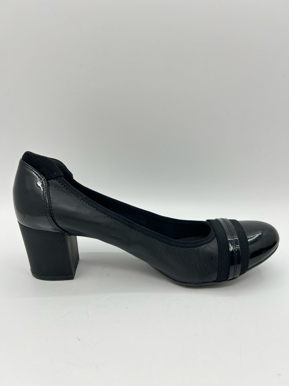 ANNE KLEIN Size 9M Black Women Pumps