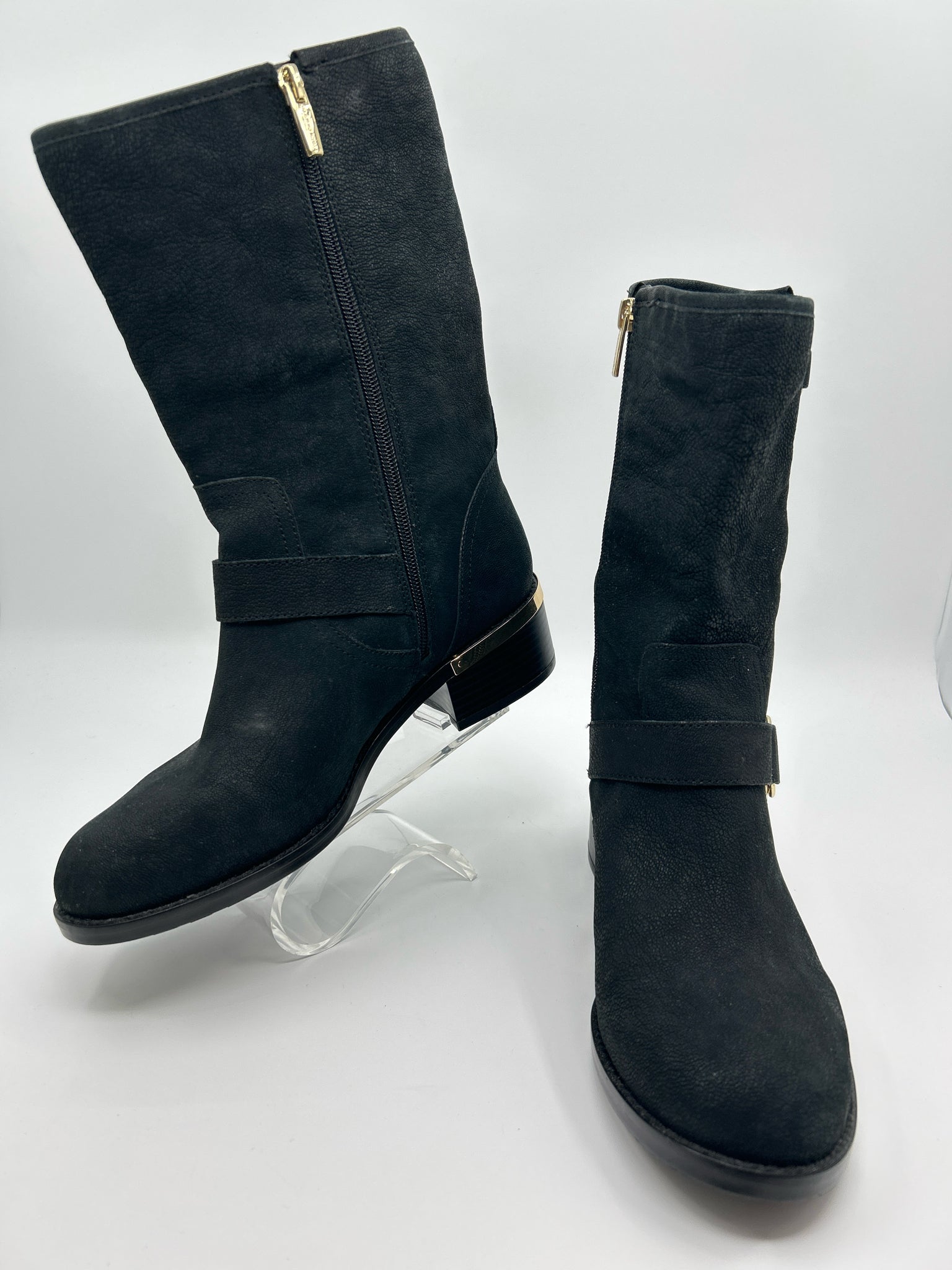VINCE CAMUTO Size 10W Black Women Boots