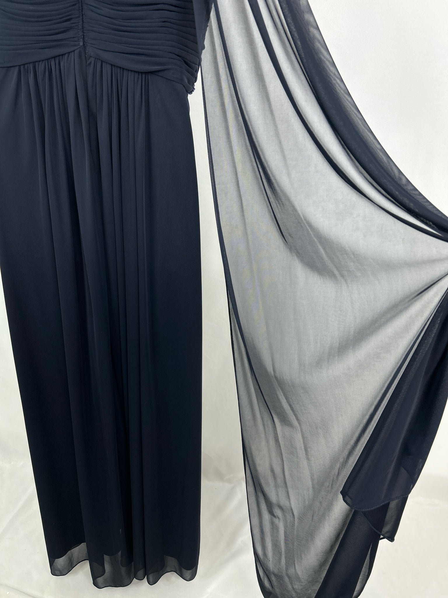 XSCAPE Size L Navy Women Dress
