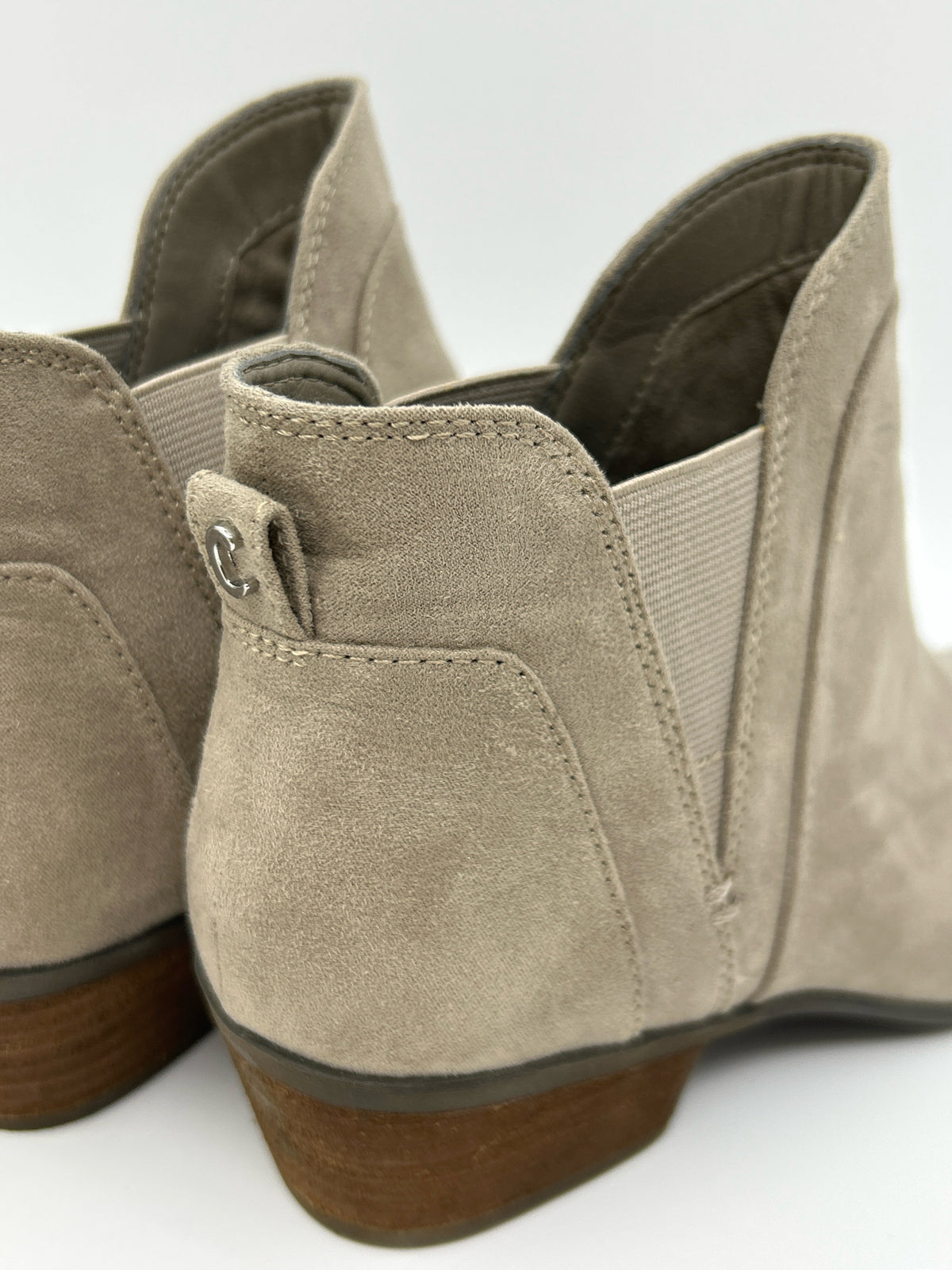 CIRCUS BY S.E. Size 6 Taupe Women Booties
