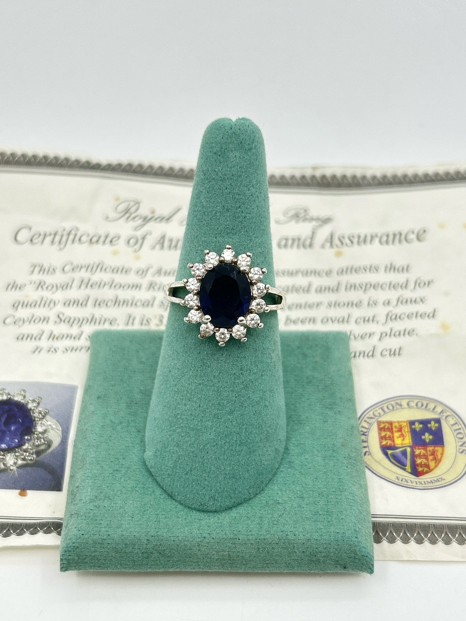 Sterlington Collection Blue Ring
