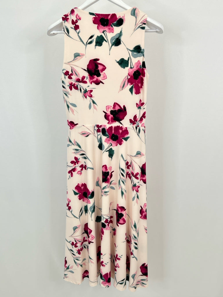 Lauren Ralph Lauren Size 6 Pink Print Women's Dress NWT