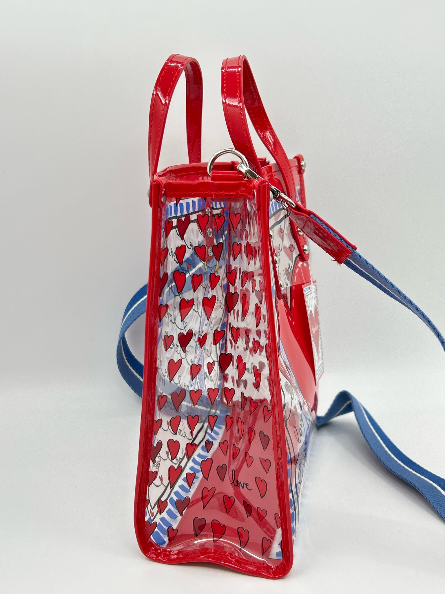 BRIGHTON Red and Blue Women Tote
