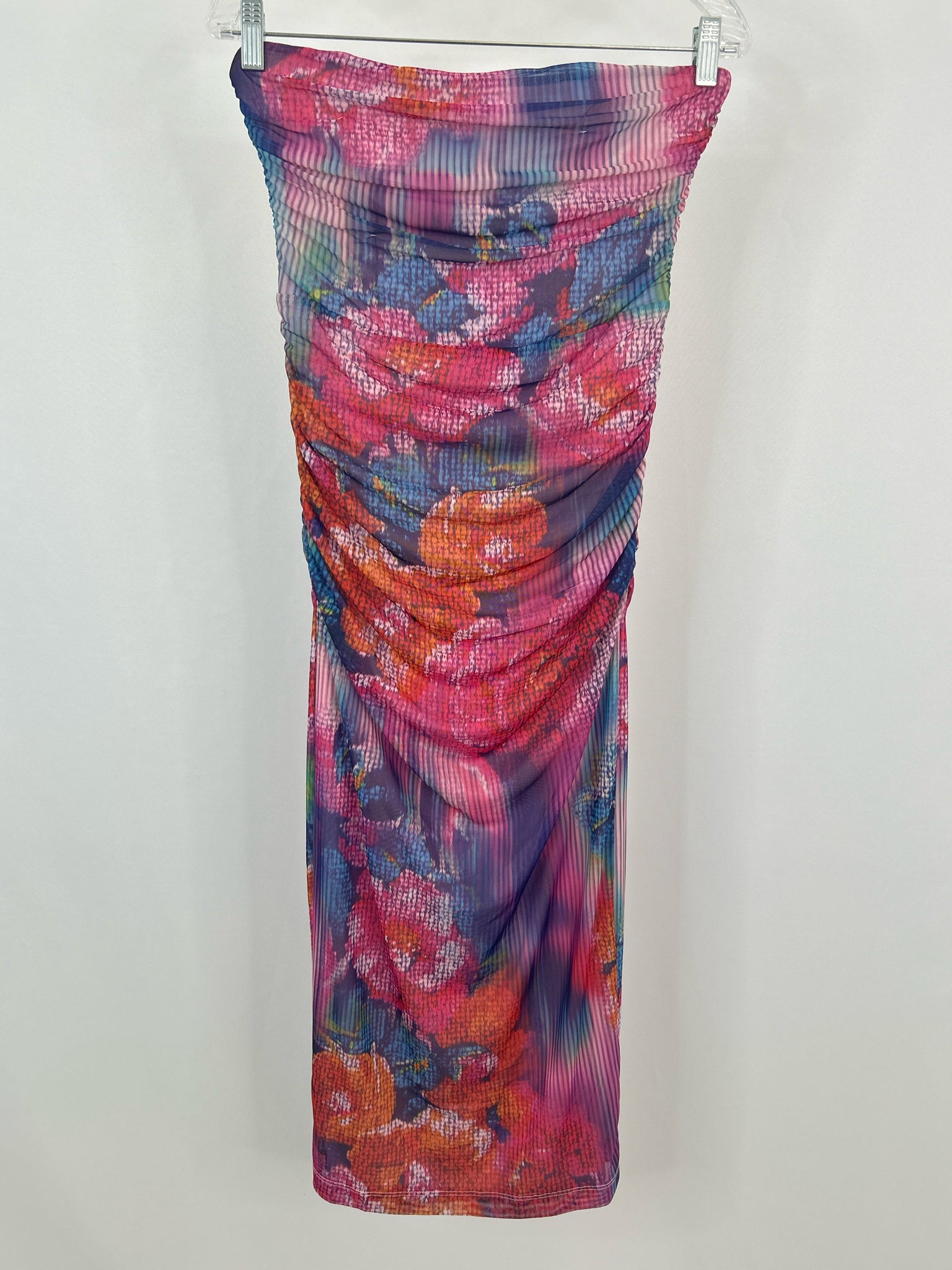 ANTHROPOLOGIE Size S Pink Print Women Dress