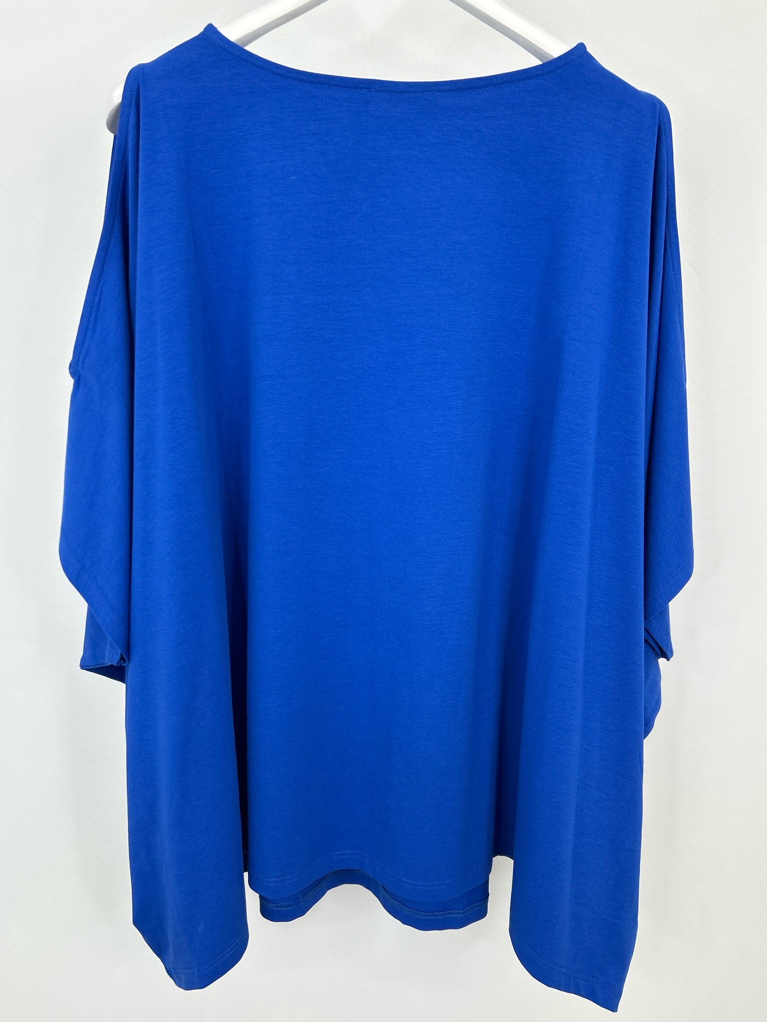 ALEMBIKA Size 3X Cobalt Blue Women Top