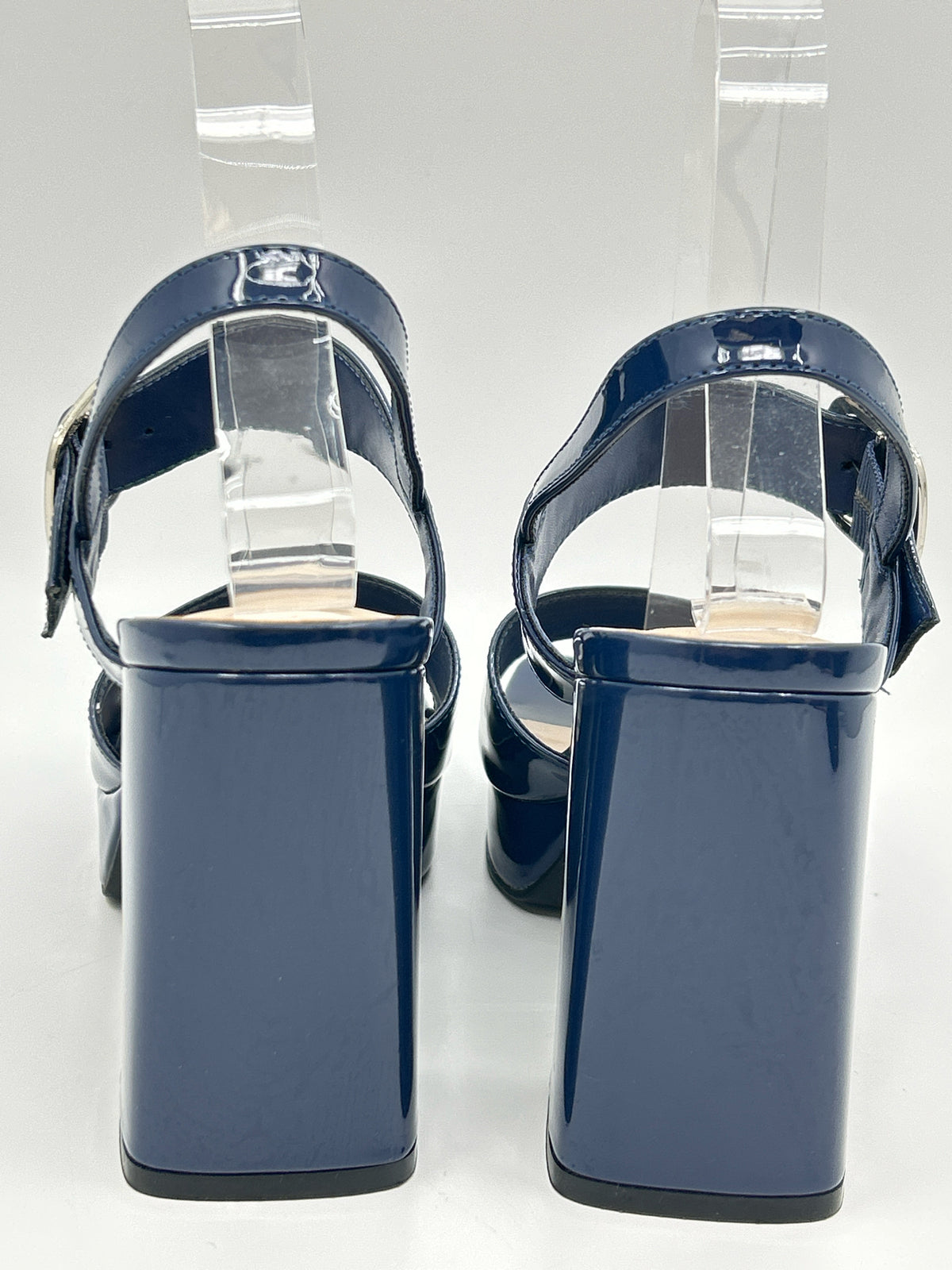 MARC FISHER Size 7.5 Blue Women Sandal