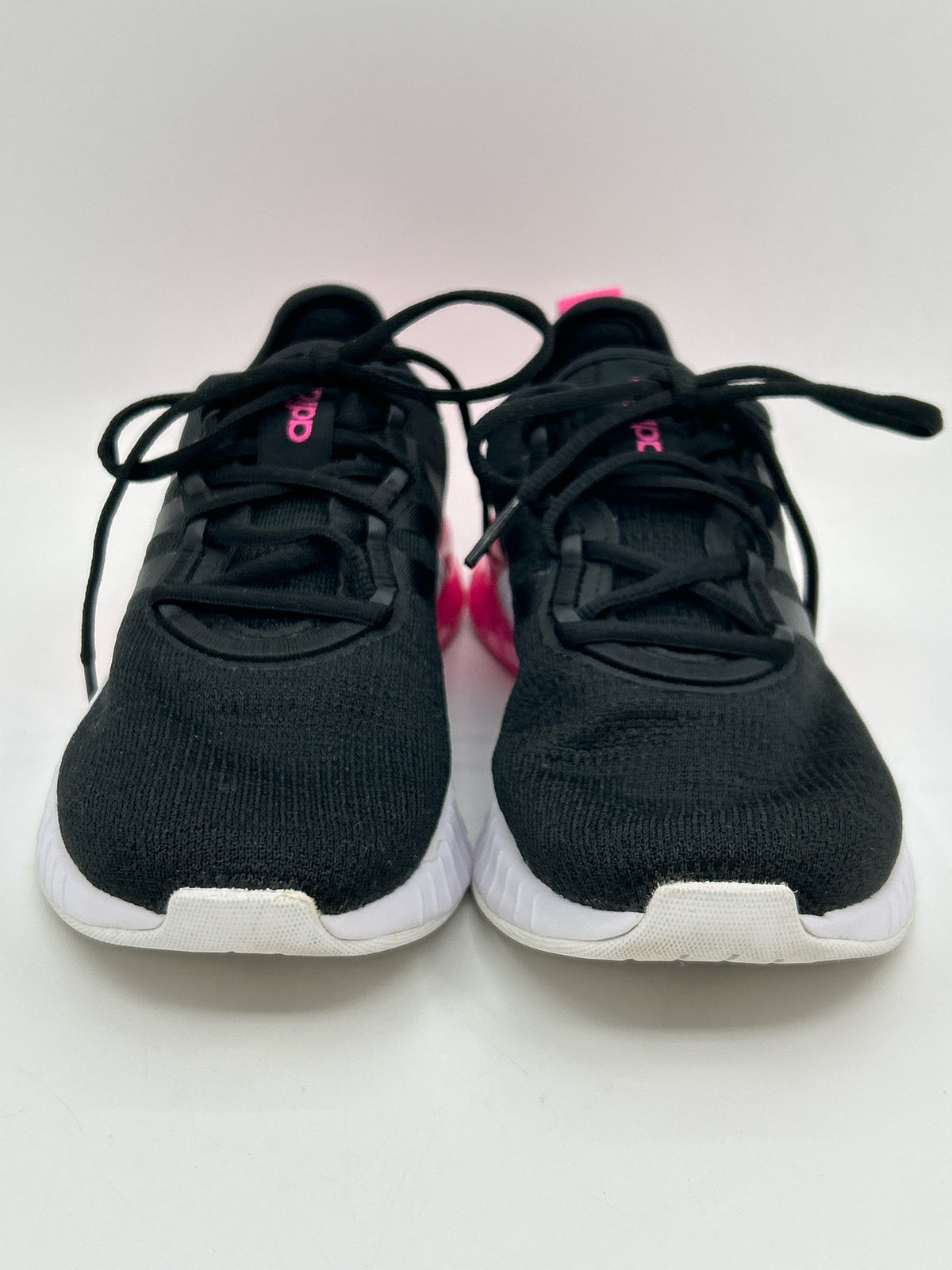 ADIDAS Size 6.5 BLACK AND PINK Women Sneakers